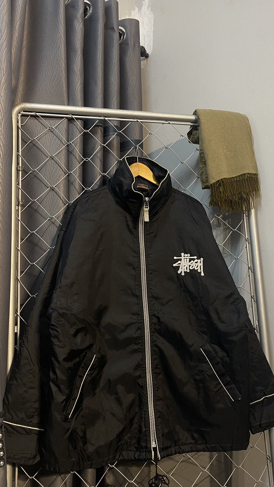 Stussy × Vintage VINTAGE EARLY 90's STUSSY EMBROIDERY JACKET XXL Size US XXL / EU 58 / 5 - 2 Thumbnail