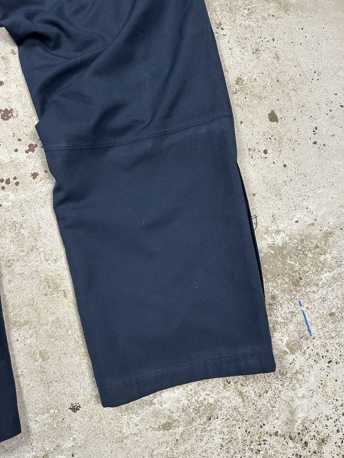 Adidas Vintage Y2K Adidas Baggy Navy Track Pants Loose Size US 36 / EU 52 - 12 Thumbnail