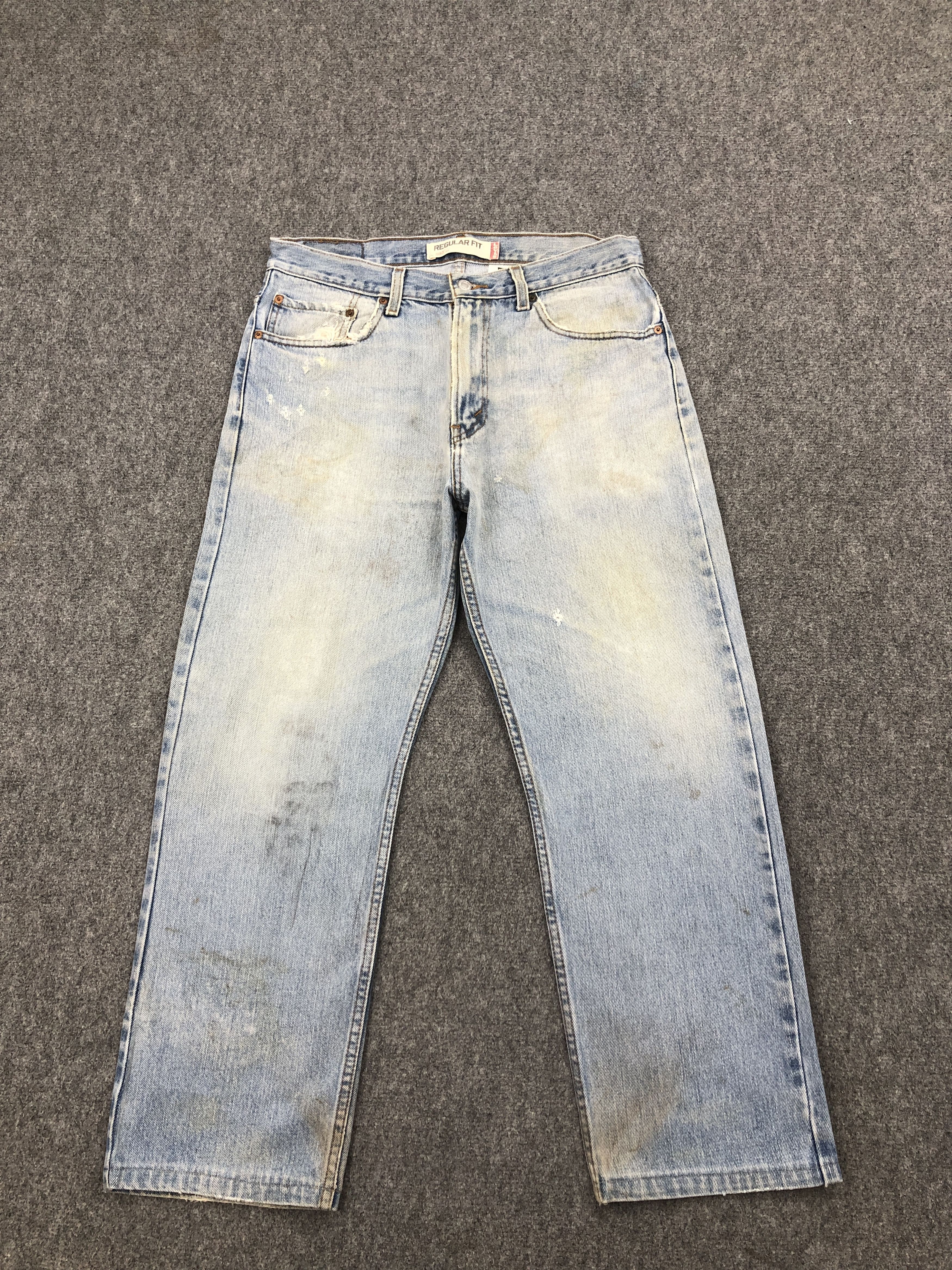 Levi's × Vintage Vintage Levis 505 Light Washed Denim Jeans Size US 33 - 1 Thumbnail