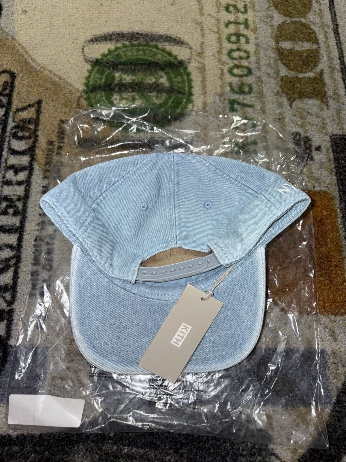Kith Kith and Kin New York Denim Bay Low Pinch Crown Hat Size ONE SIZE - 4 Thumbnail