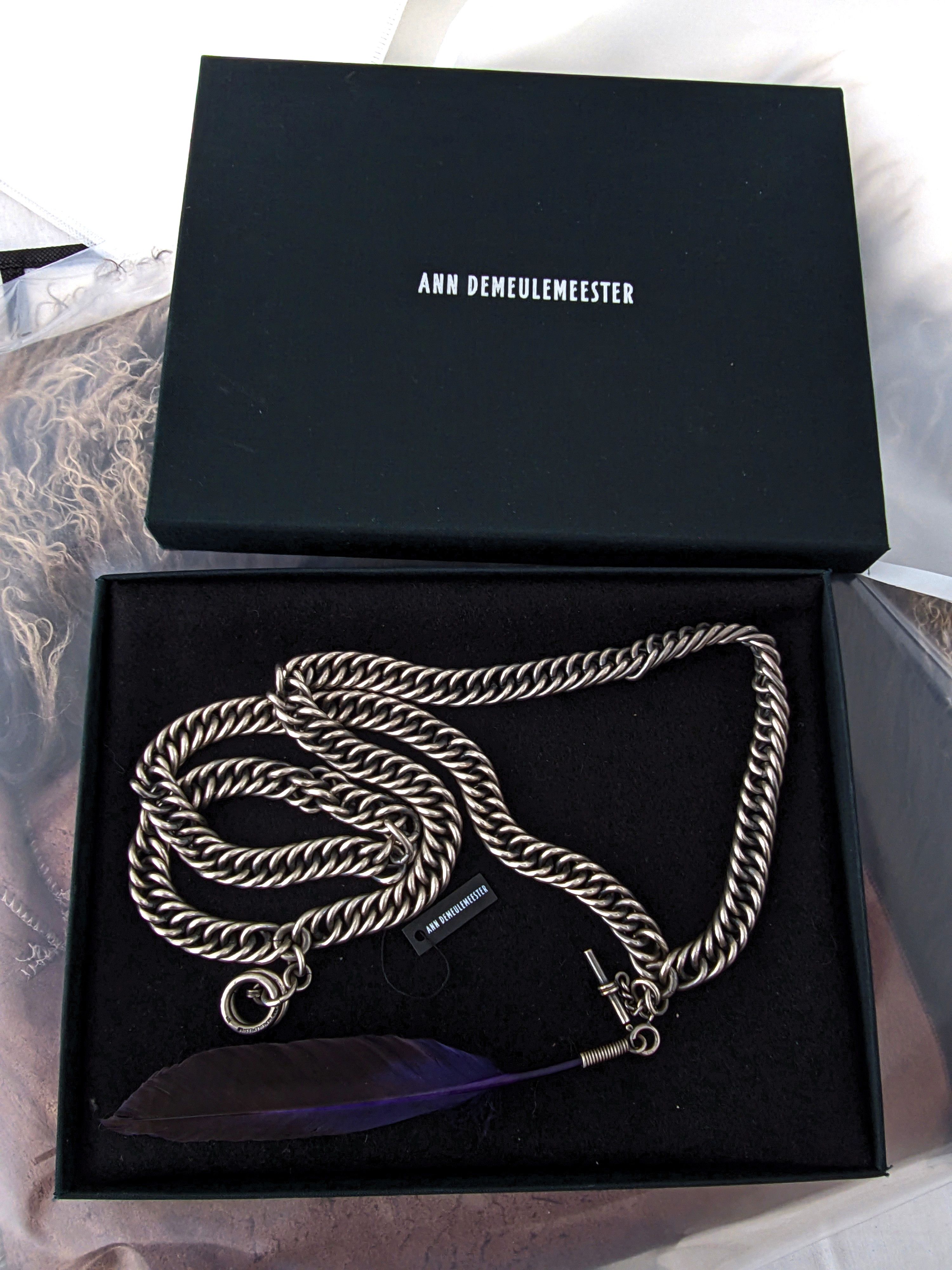 Ann Demeulemeester Ann Demeulemeester silver necklace Size ONE SIZE - 6 Thumbnail