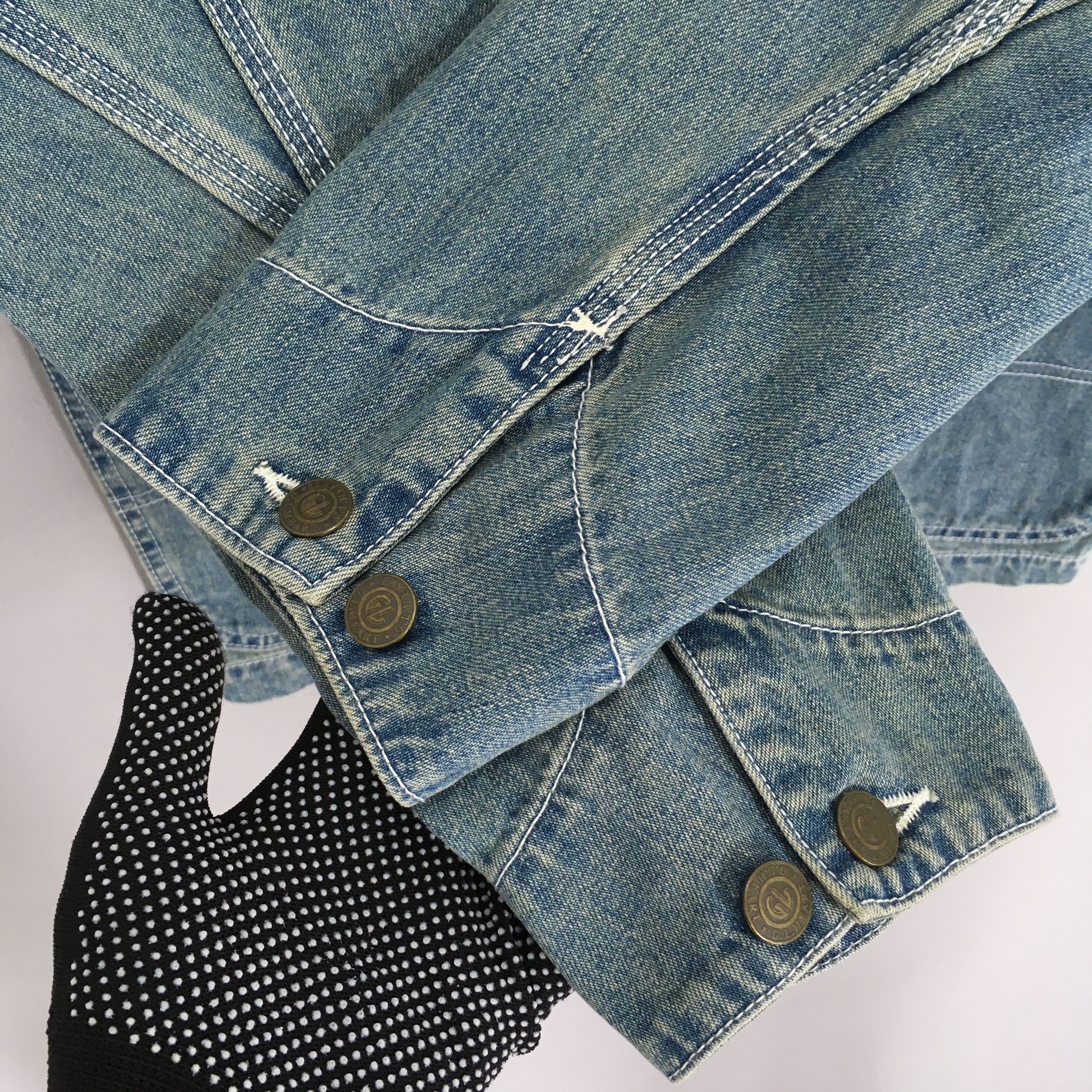 Vintage Vintage 90s GL Heart Union Made Workers Denim Jacket Medium Size US M / EU 48-50 / 2 - 5 Thumbnail
