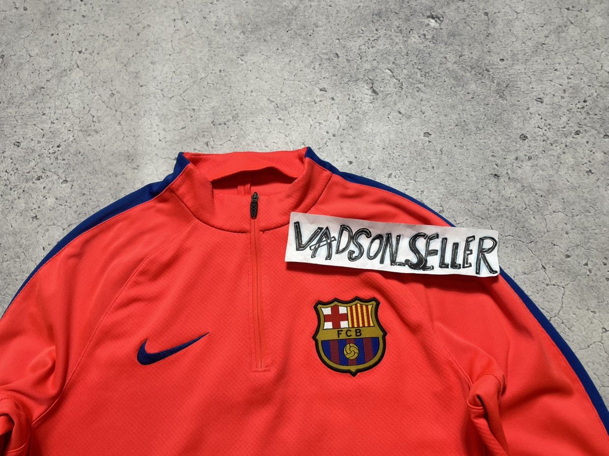 Nike Nike FC Barcelona Training Top 1/4 Zip Sweatshirt Beko Drill Size US M / EU 48-50 / 2 - 6 Thumbnail