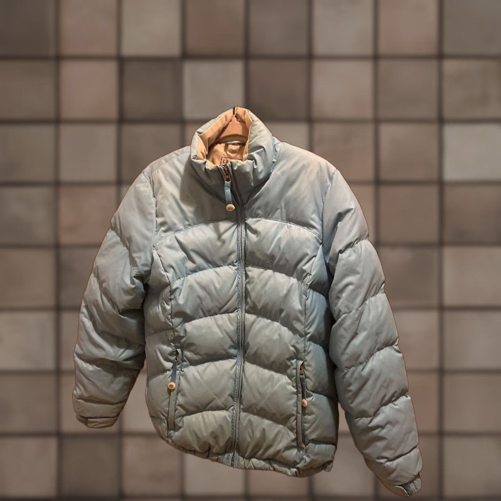 Vintage Vintage Yes LL Bean Woman's Down Jacket Small Light Blue Y2K Puffer Jacket, Regular Fit, Size S, Short Sleeve, Long Sleeve? Size S / US 4 / IT 40 - 1 Thumbnail