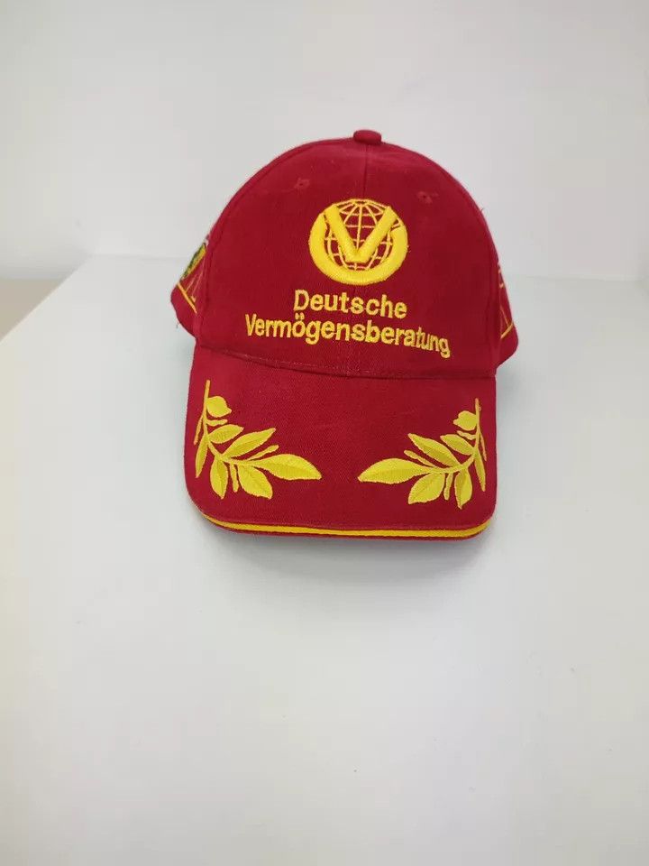 Ferrari Champion Michael Schumacher Ferrari Formula 1 Racing Cap Size ONE SIZE - 2 Thumbnail