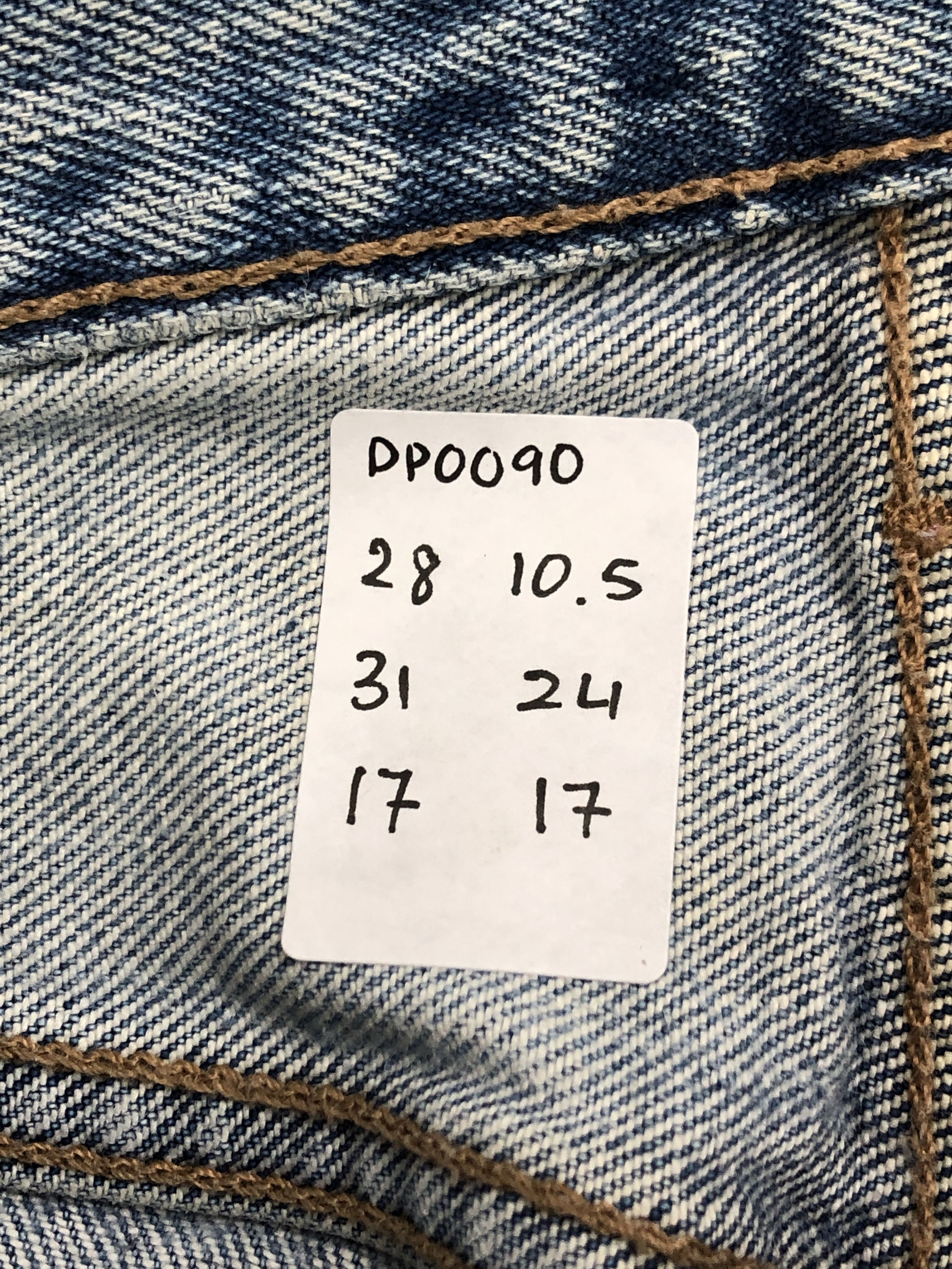 Levi's × Vintage Vintage 90s Levis 501 Light Blue Washed Jeans Size US 28 / EU 44 - 8 Thumbnail