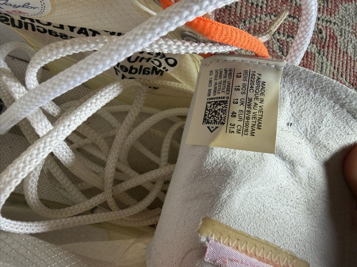 Converse × Off-White Convere x off white cirgil abloh Size US 13 / EU 46 - 7 Thumbnail