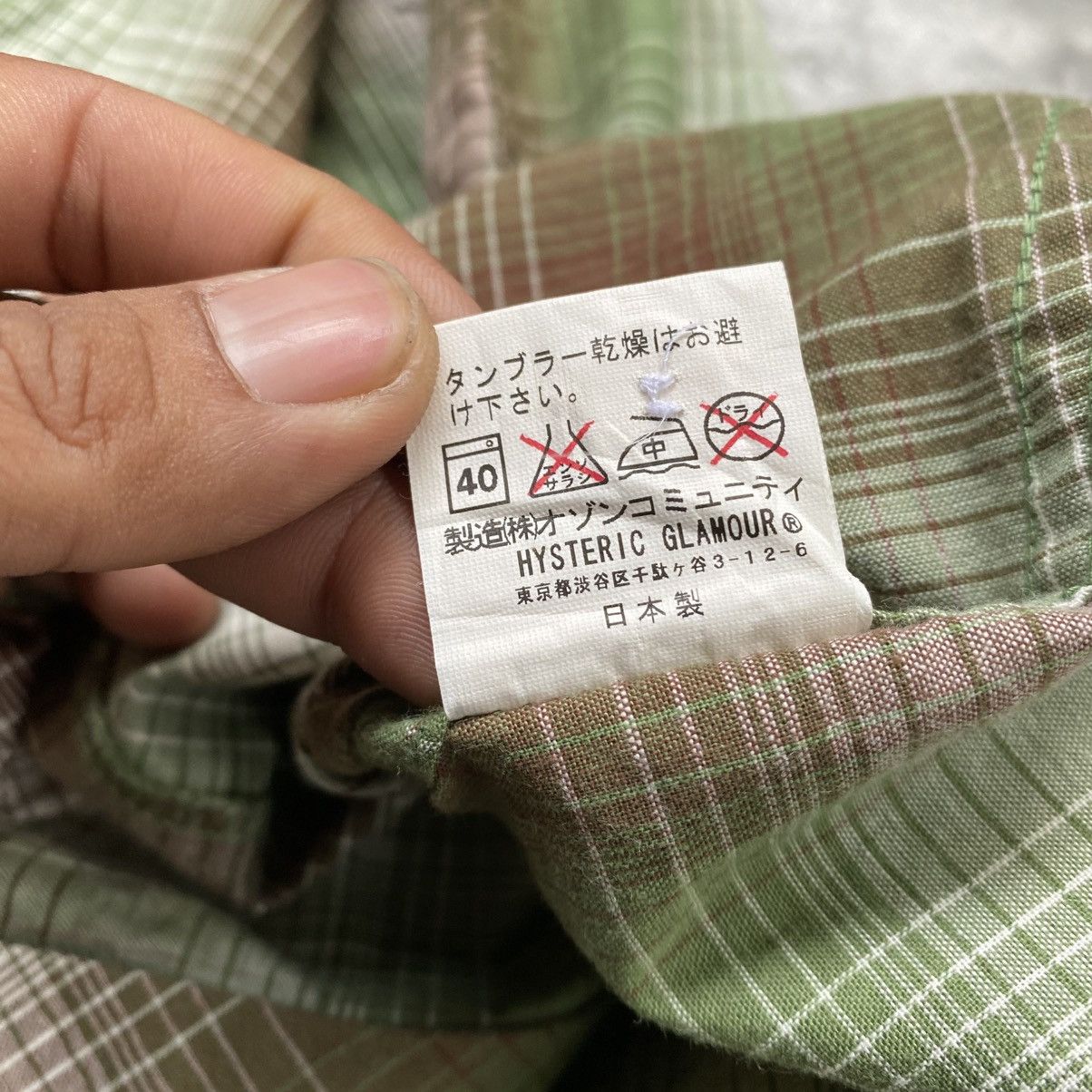 Hysteric Glamour 2000s Hysteric Glamour Green Brown Plaid Shirt Size US S / EU 44-46 / 1 - 12 Thumbnail