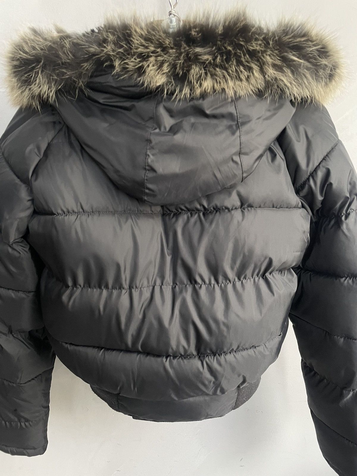 Hysteric Glamour Cropped puff jacket fur hood bomber hysteric glamour y2k Size US M / EU 48-50 / 2 - 9 Thumbnail