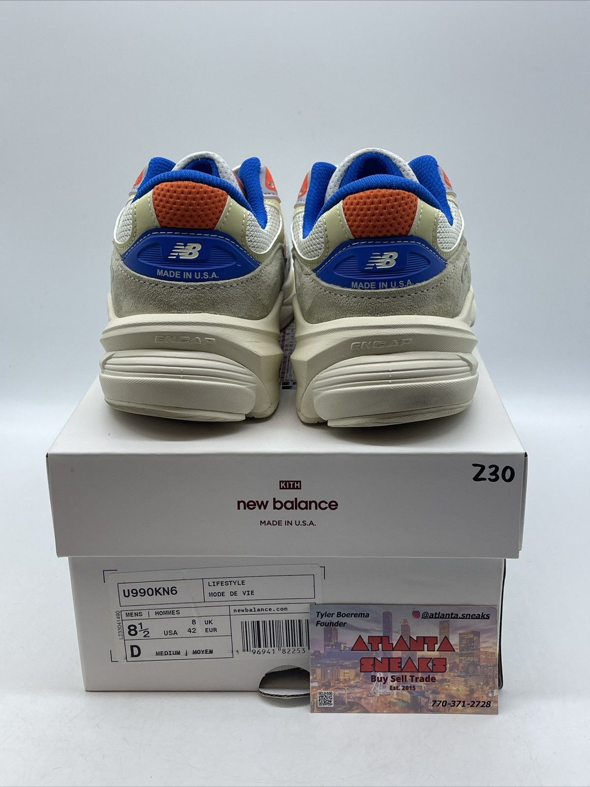 New Balance Kith x Madison square garden x 99v6 New York Knicks Size US 8.5 / EU 41-42 - 3 Thumbnail