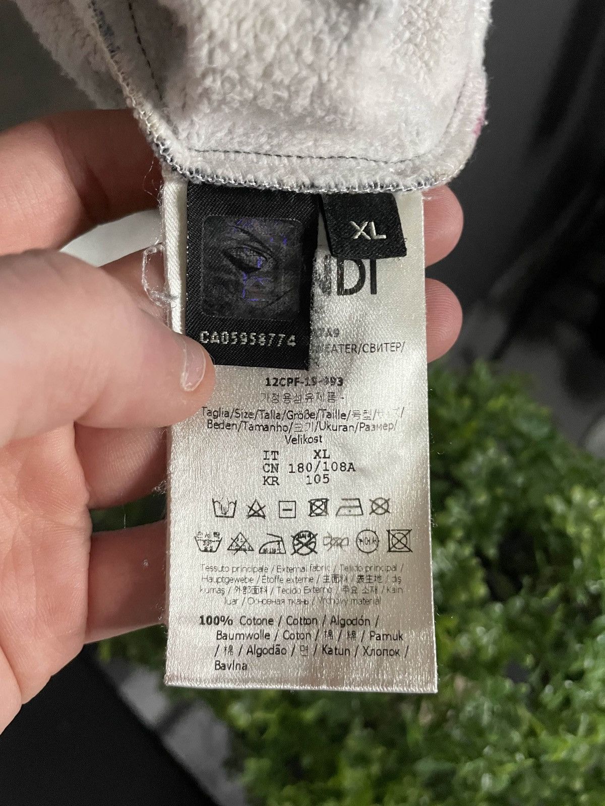 Fendi Fendi FF Sweatershirt Size US XL / EU 56 / 4 - 4 Thumbnail