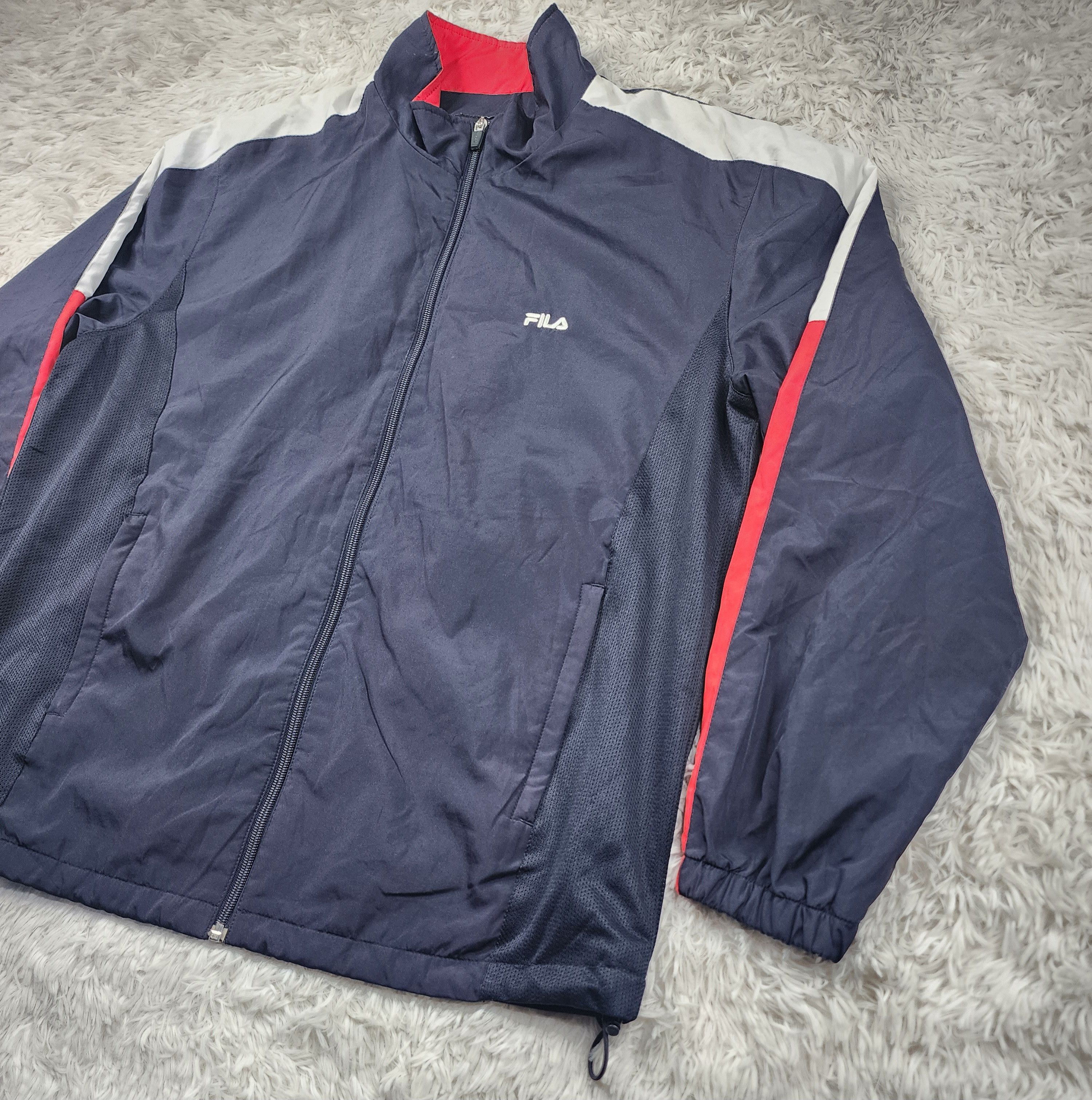 Fila Vintage Fila l'arte nello sport windbreaker jacket Size US S / EU 44-46 / 1 - 2 Thumbnail