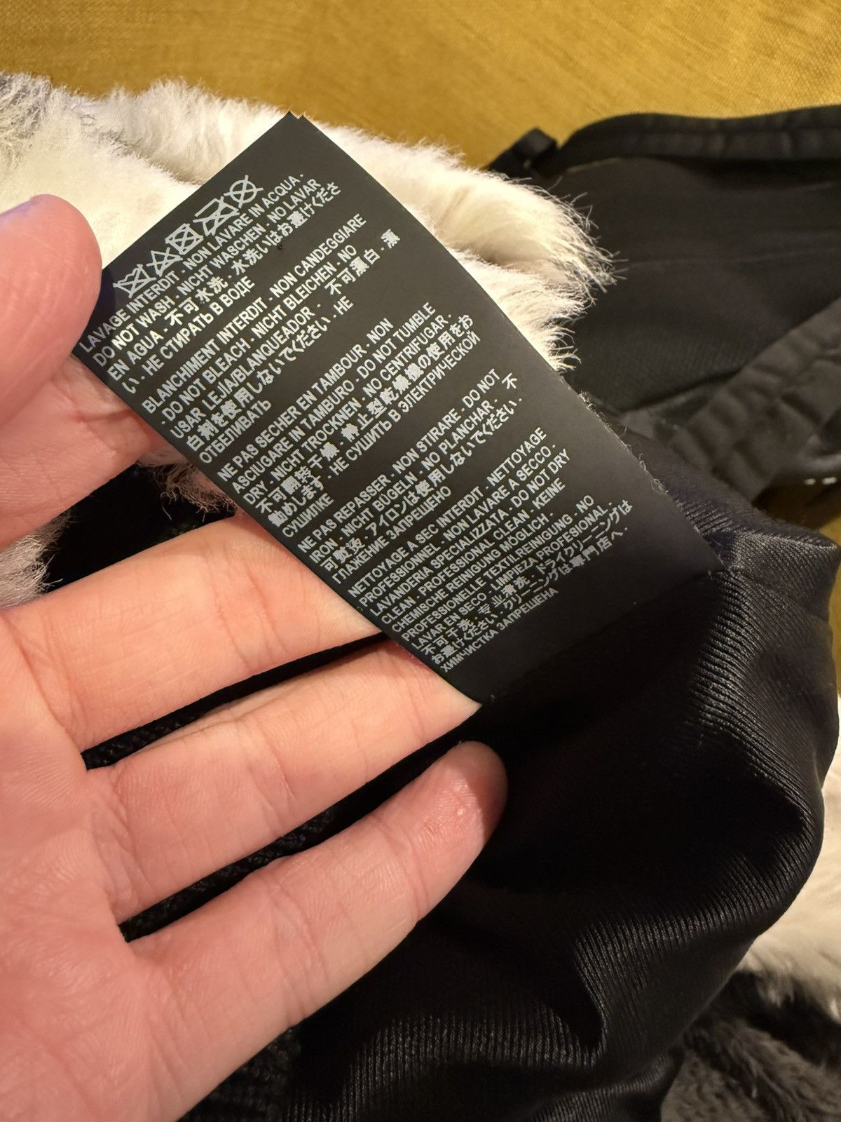 Saint Laurent Paris Saint Laurent Zebra Shearling Jacket Size US M / EU 48-50 / 2 - 9 Thumbnail