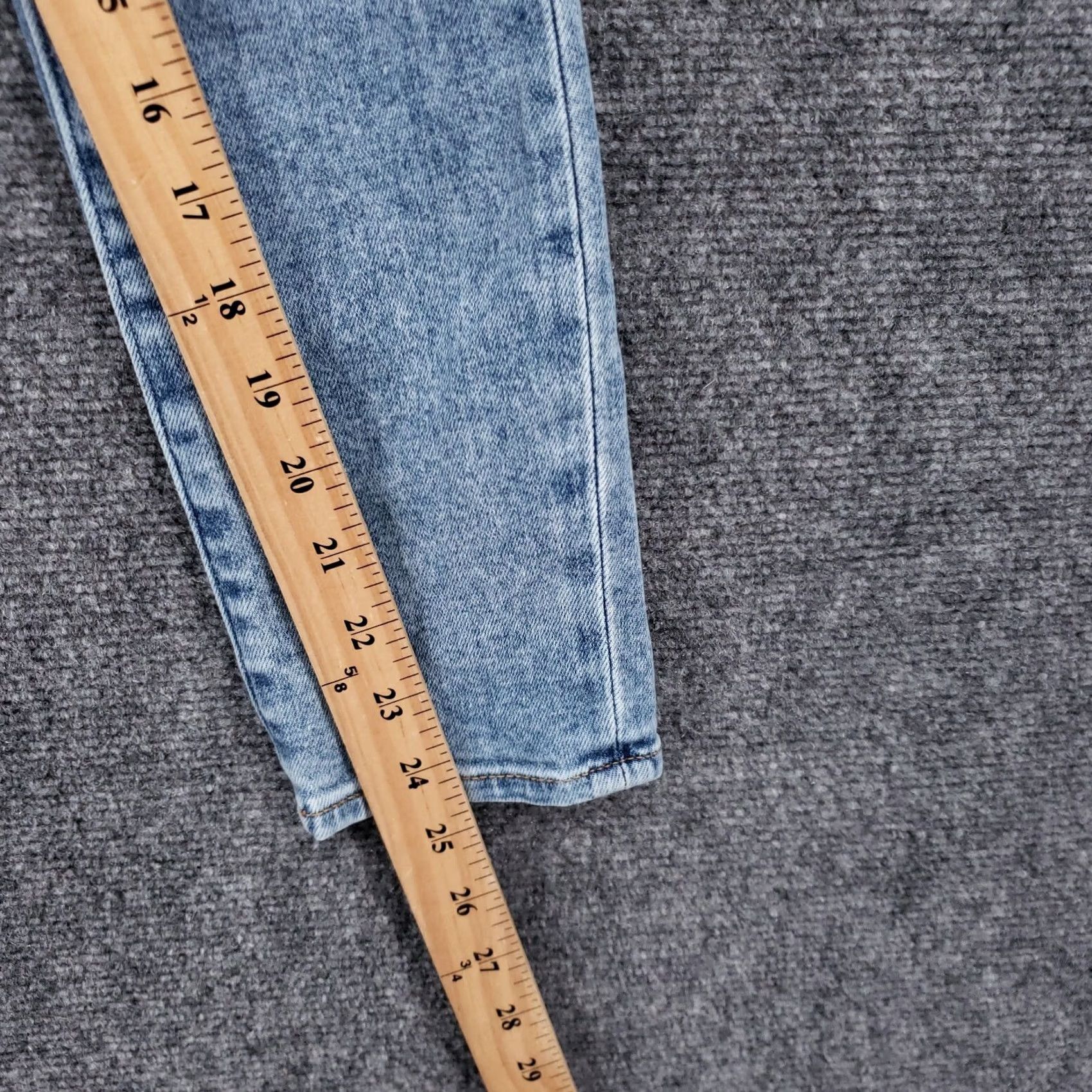 Abercrombie & Fitch Abercrombie & Fitch Jeans Womens 2 26 Blue The Super Skinny Ankle Hi Rise Denim Size 26" / US 2 / IT 38 - 5 Thumbnail