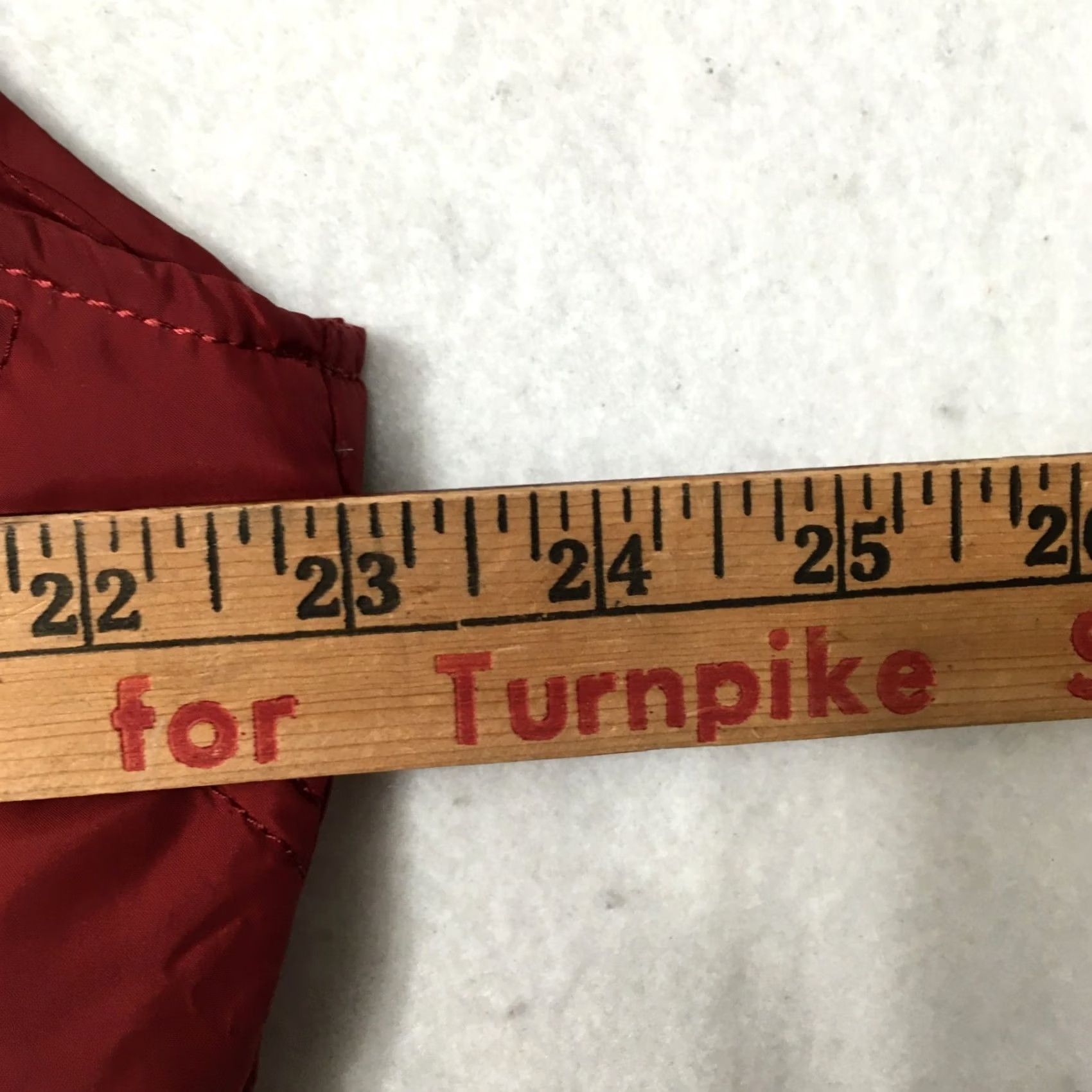 Eddie Bauer Eddie Bauer Vest Puffer Vest Womens XL BURGUNDY Quilted Goose Down Short Sleeveless Zip Jacket/Coat Length: Short (No new words added) Size XL / US 12-14 / IT 48-50 - 4 Thumbnail