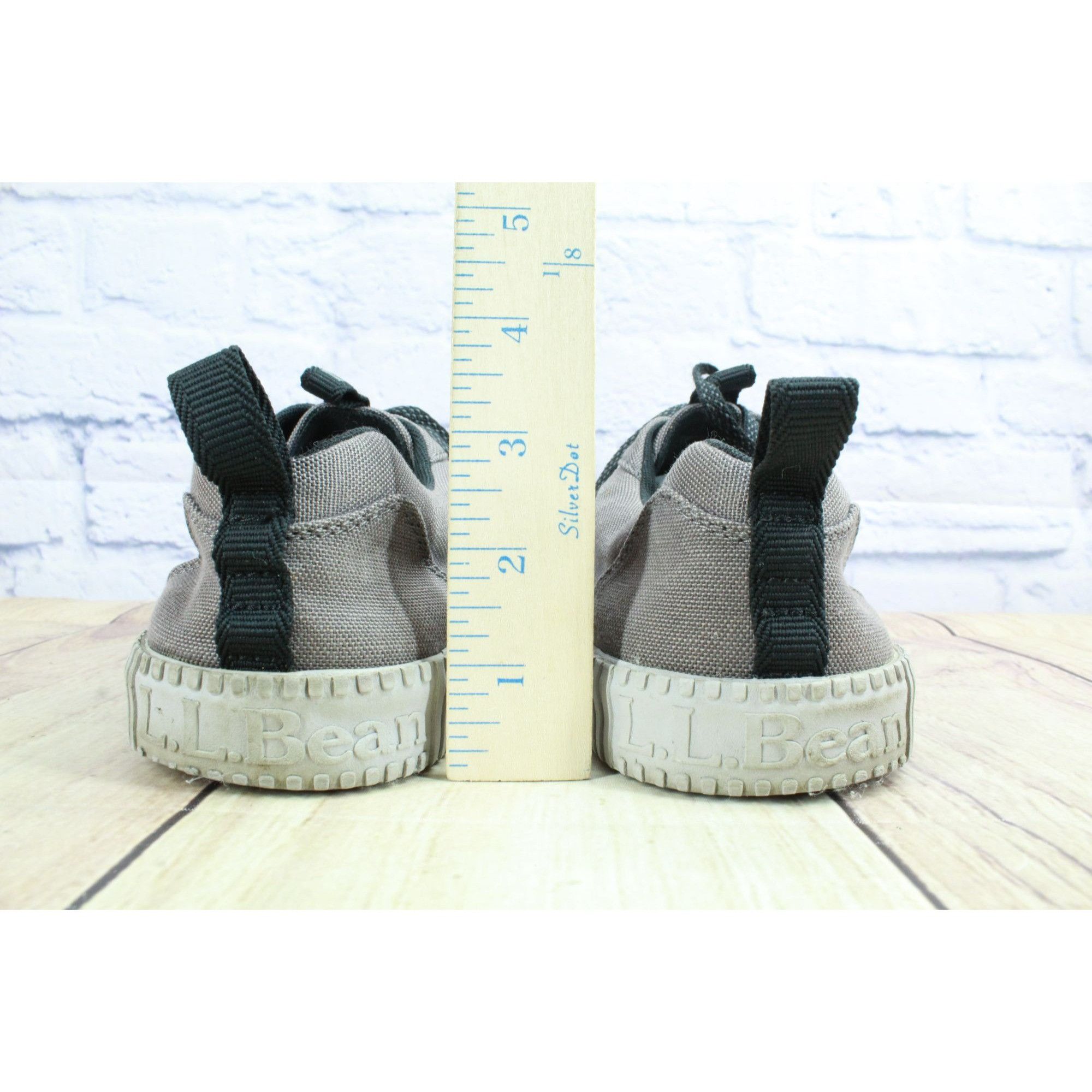 L.L. Bean LL Bean Gray Canvas Eco Woods Sneakers Size US 8 / EU 41 - 6 Thumbnail