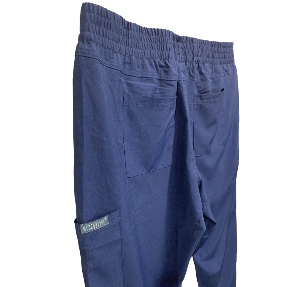 Vintage MedCouture Navy Blue Energy Pants Tech Fabric L Vet Medical Size US 33 - 5 Thumbnail