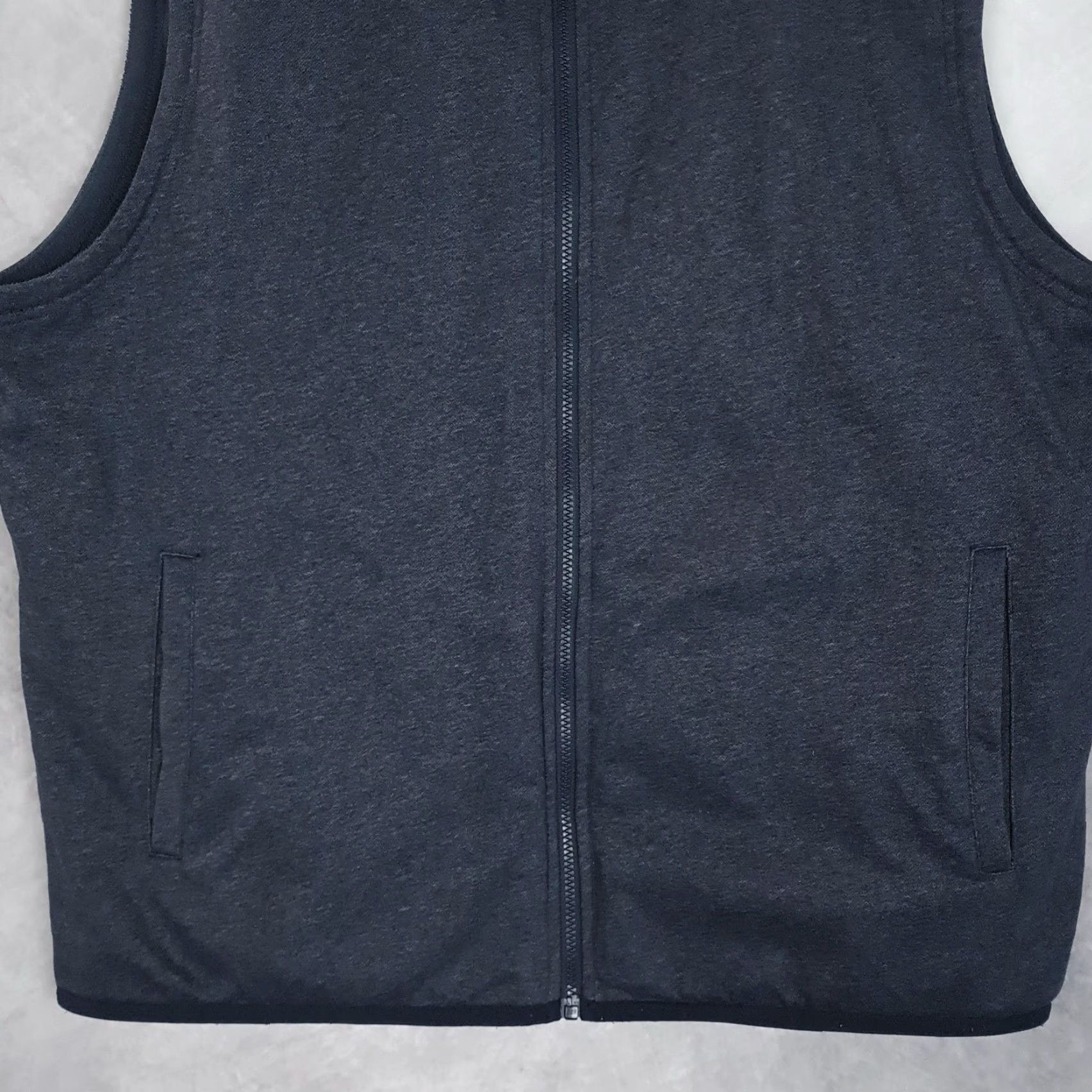 Vintage Ororo Vest Mens 3XL Blue Heated Fleece Full Zip Stand Collar Workwear Thermal Size US XXL / EU 58 / 5 - 5 Thumbnail