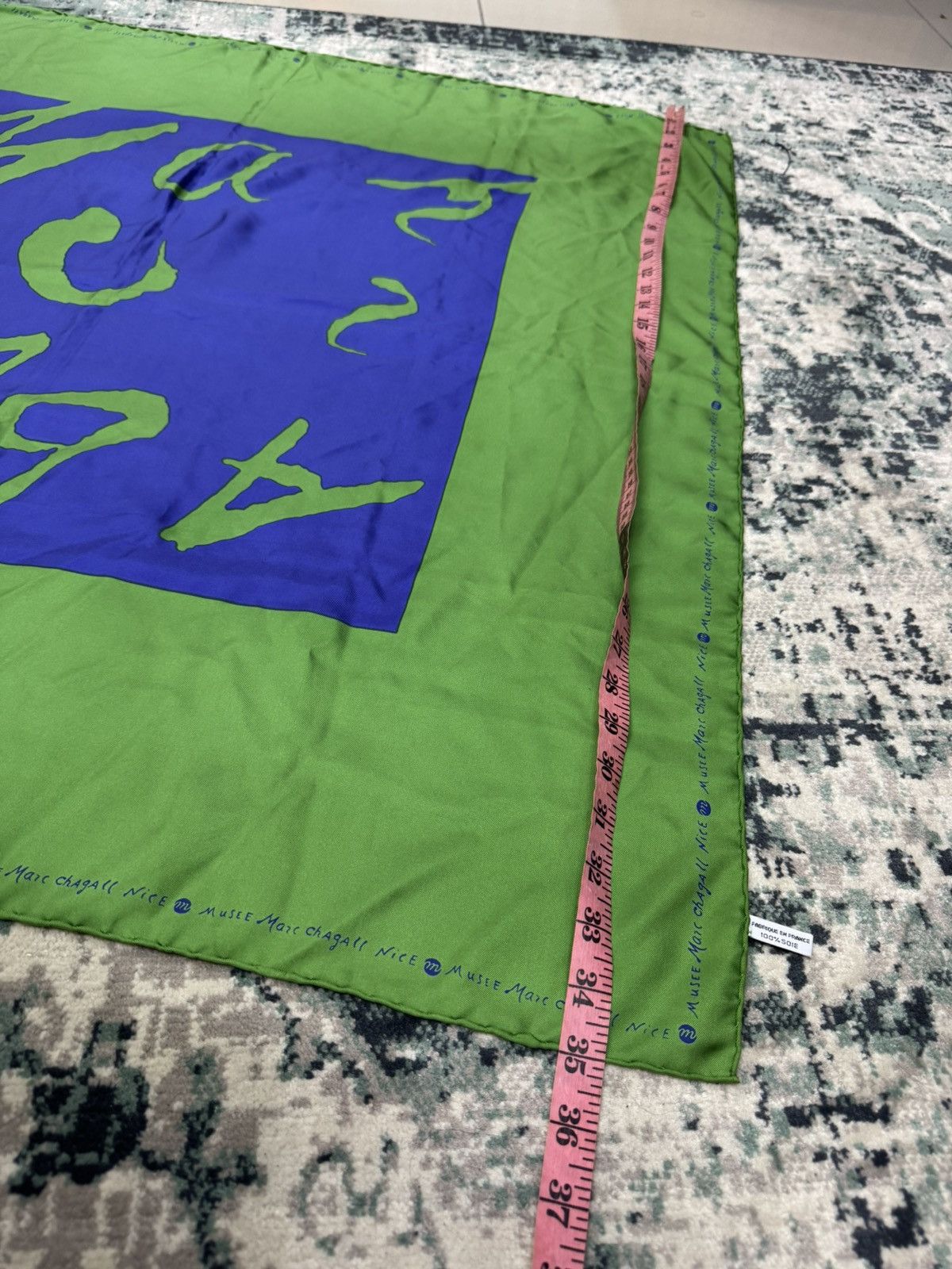 Designer Musee Carré Marc Chagall Nice SSill Scarf Made In France Size ONE SIZE - 2 Thumbnail