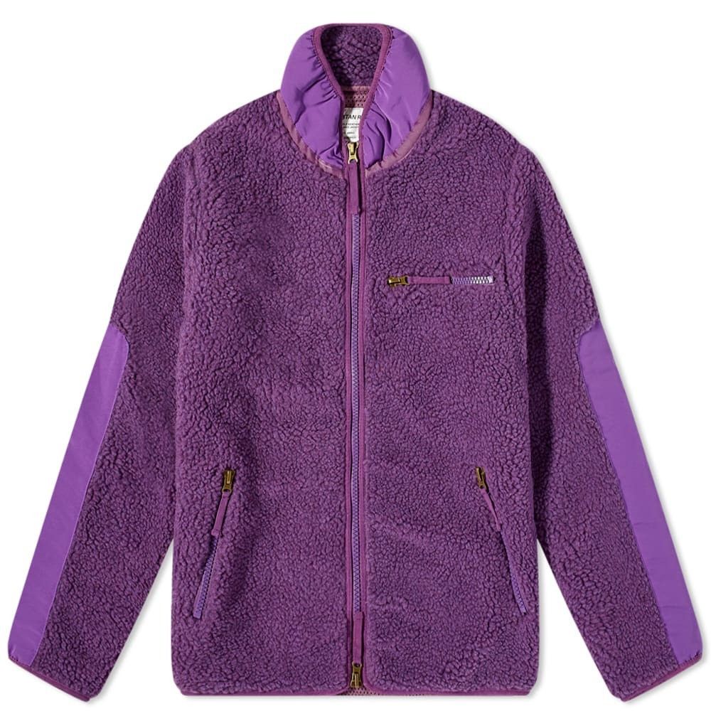 Stan Ray Stan Ray High Pile Fleece Zip-up Jacket in Purple Size Small Size US S / EU 44-46 / 1 - 19 Thumbnail