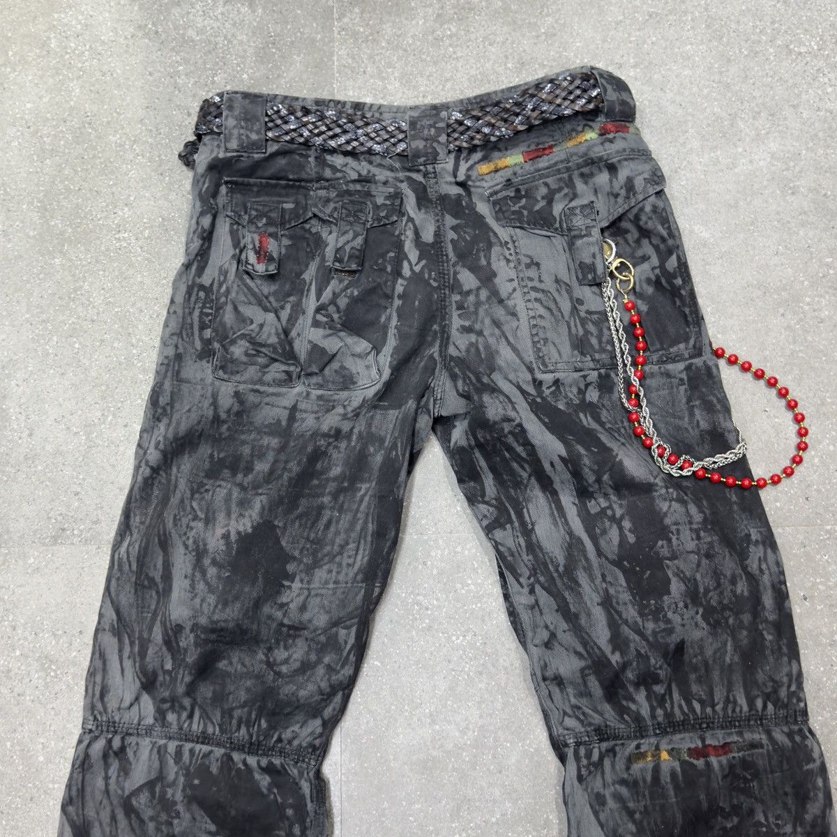 Other × Vintage vintage japanese brand save stars camouflage cargo pants Size US 32 / EU 48 - 9 Thumbnail