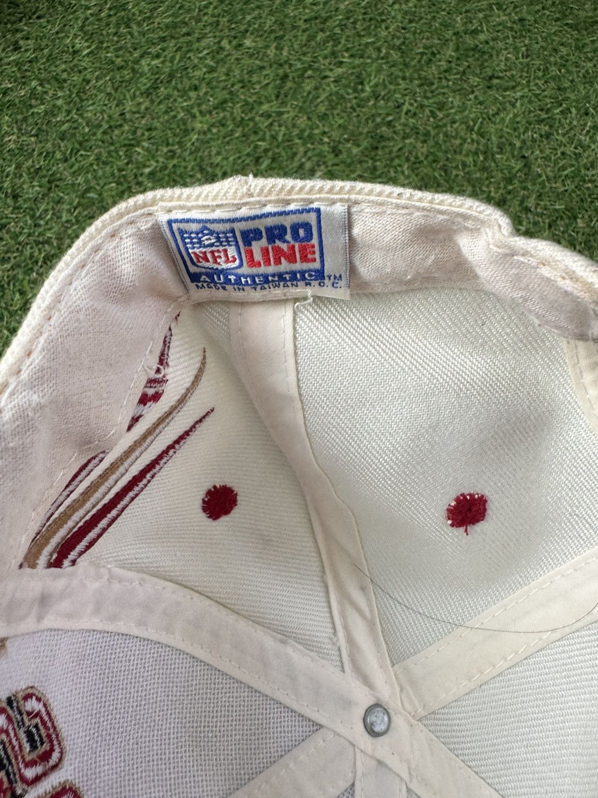 Logo Athletic San Francisco 49ers diamond cut snap back Size ONE SIZE - 3 Thumbnail