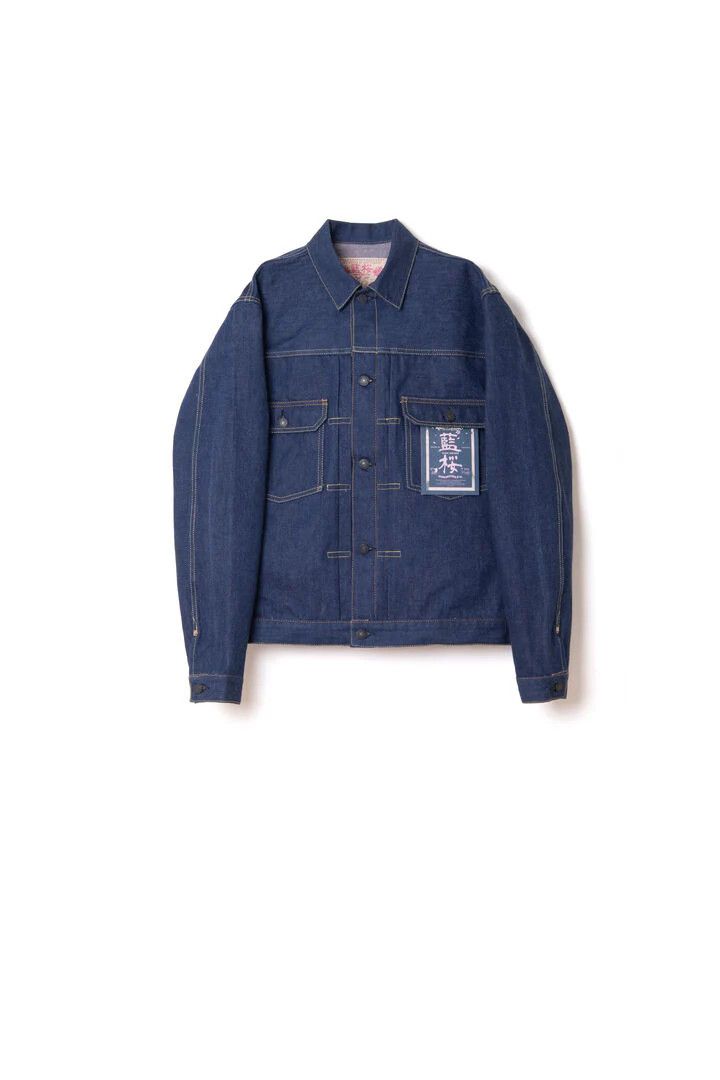 Studio D'Artisan Studio D'Artisan-15oz 45th Anniversary Ai-Sa Denim Jacket Size US L / EU 52-54 / 3 - 1 Thumbnail