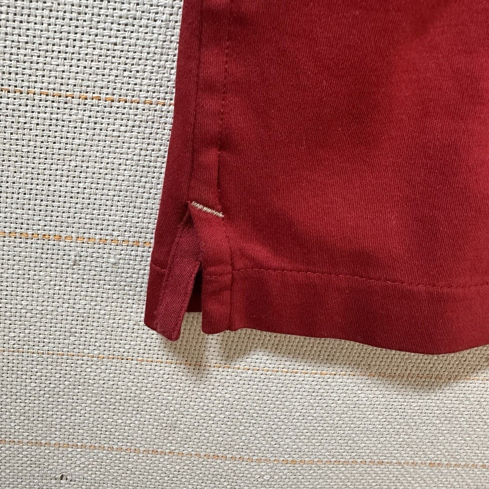 Banana Republic Men's Red Banana Republic Luxury Touch Shirt Size US XL / EU 56 / 4 - 5 Thumbnail