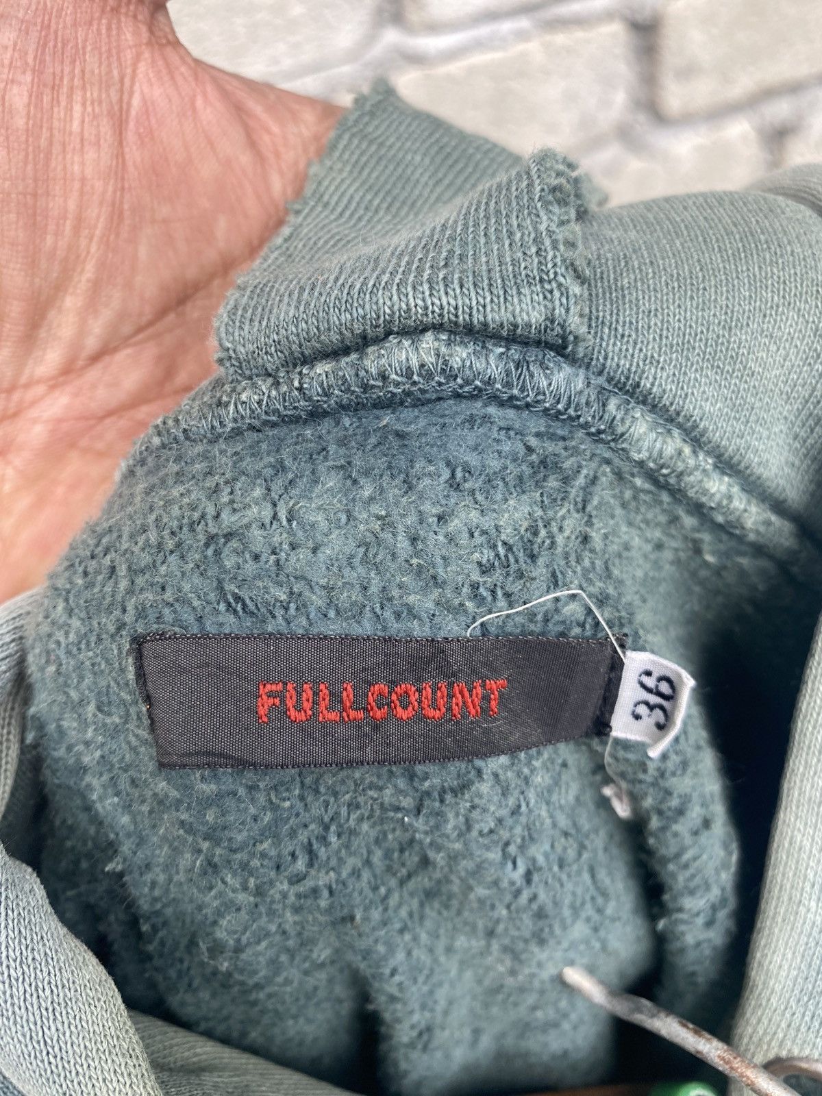 Japanese Brand Distressed dan sun faded vintage fullcount hoodie Size US L / EU 52-54 / 3 - 9 Thumbnail