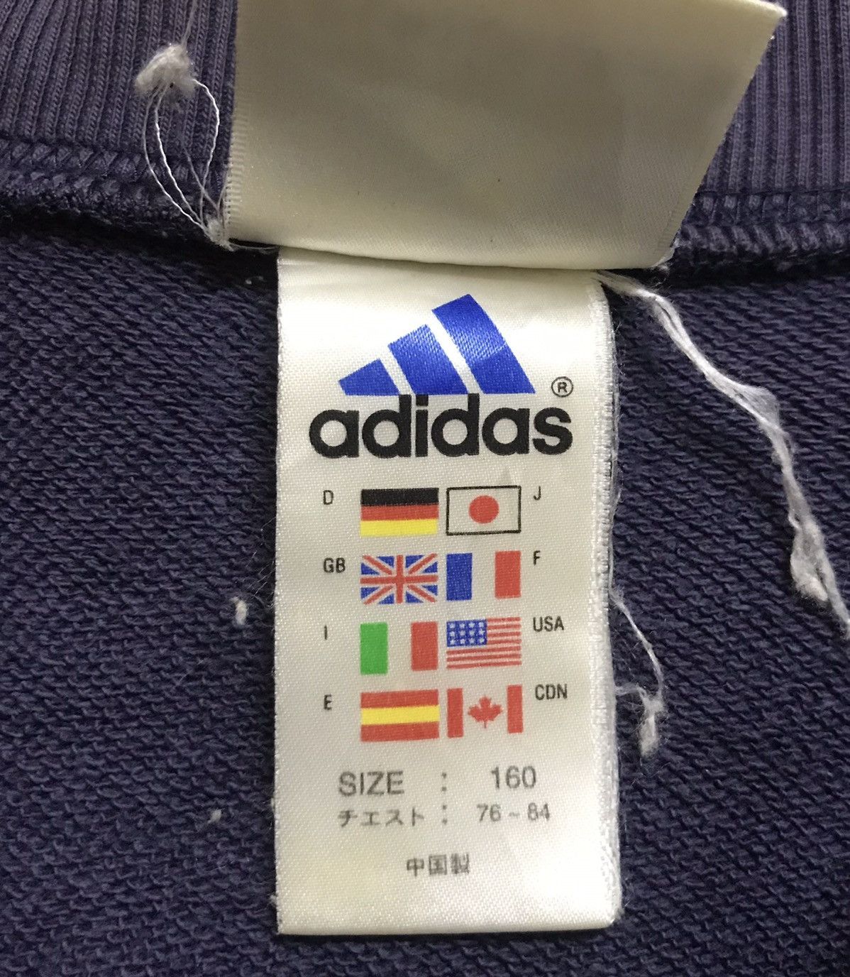 Adidas × Japanese Brand × Vintage Vintage Adidas 3 Stripes Sportwear Sweatshirt Size US S / EU 44-46 / 1 - 6 Thumbnail