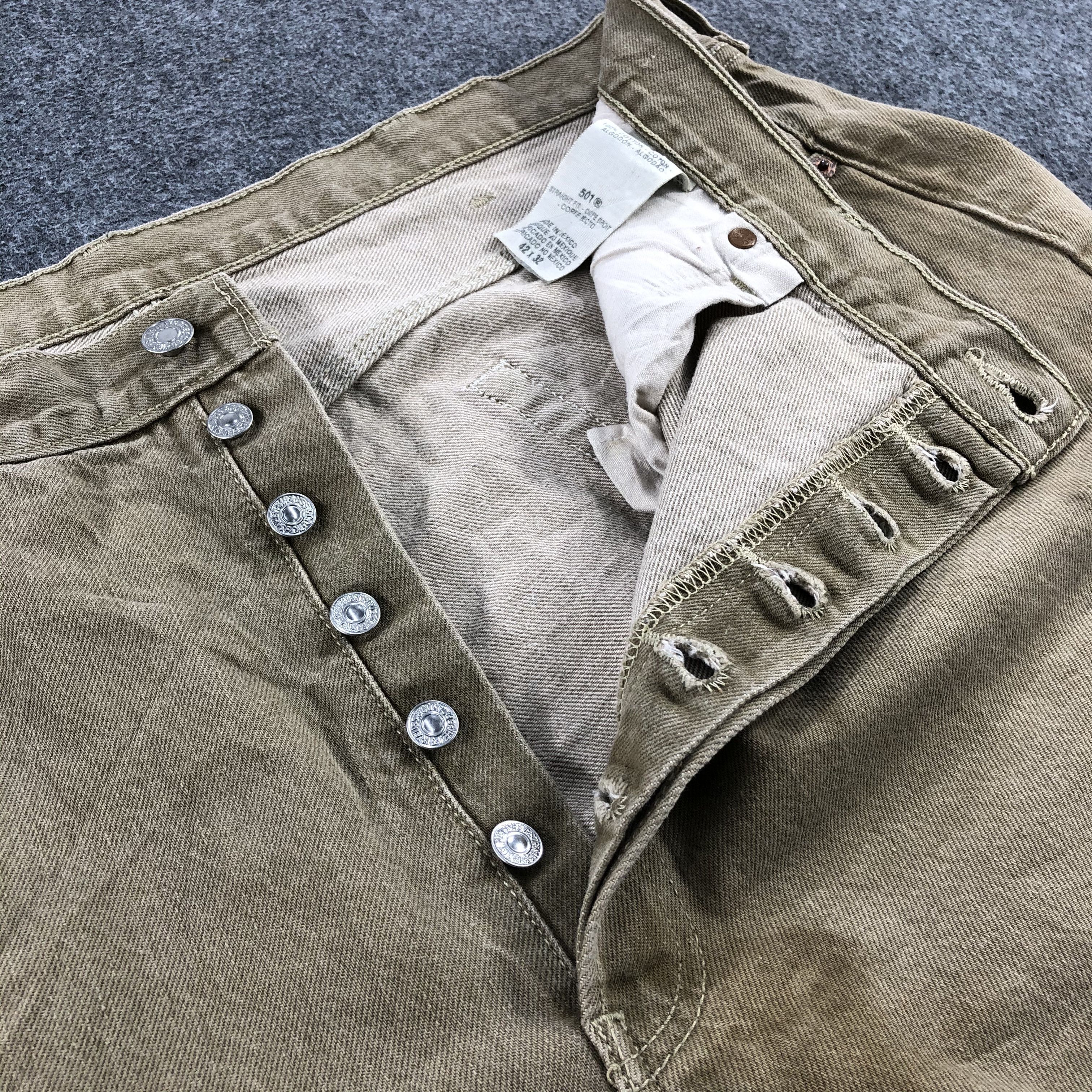 Levi's Earth Tone Vintage Levis 501 Jeans-J980 Size US 40 / EU 56 - 8 Thumbnail