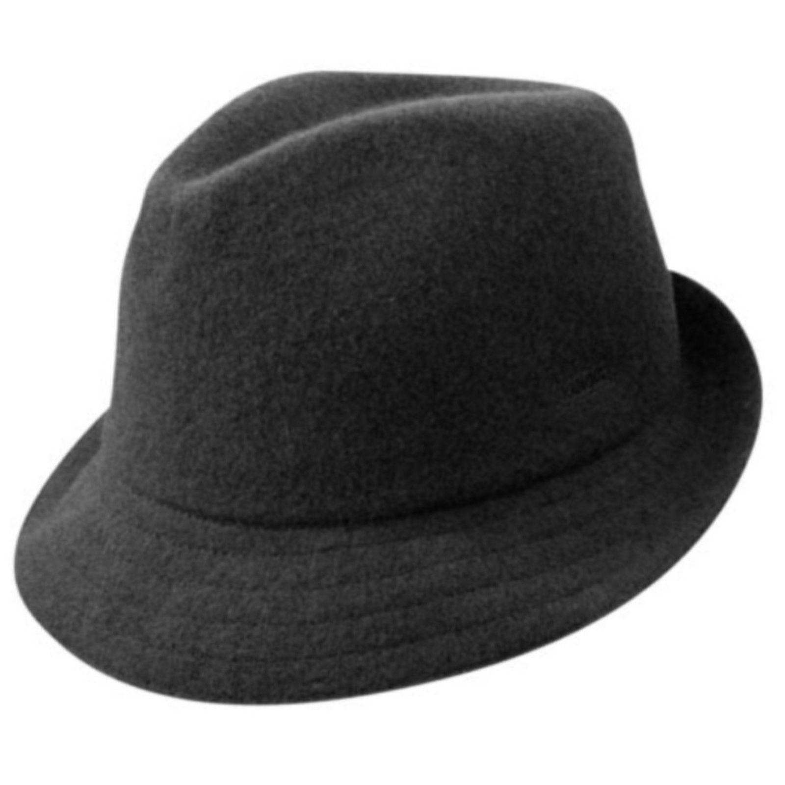 Kangol Kangol Wool Arnold Trilby Hat Black EUC Size 26 - 2 Thumbnail