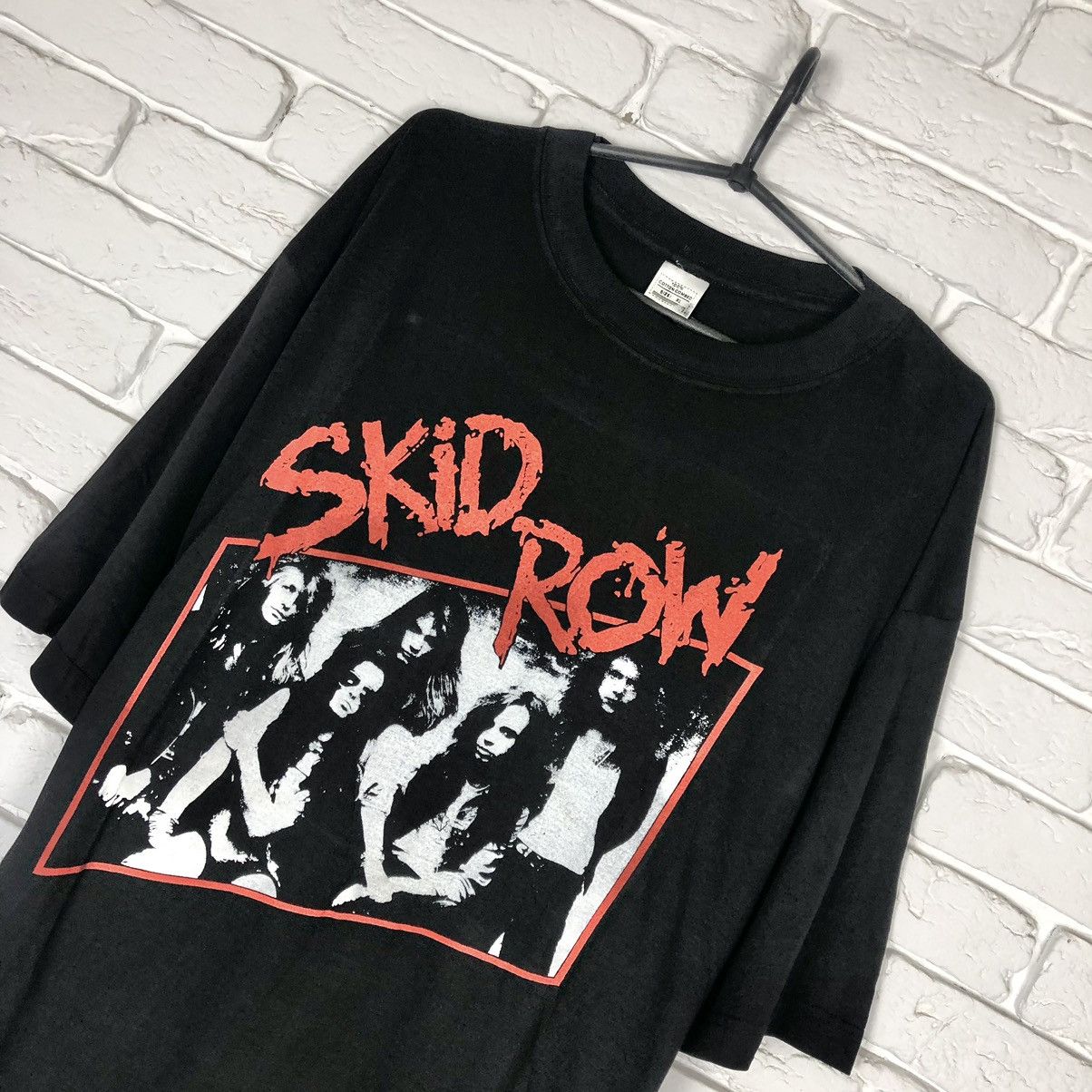Band Tees × Vintage Skid Row 90’s vintage tee t shirt Size US XXL / EU 58 / 5 - 2 Thumbnail