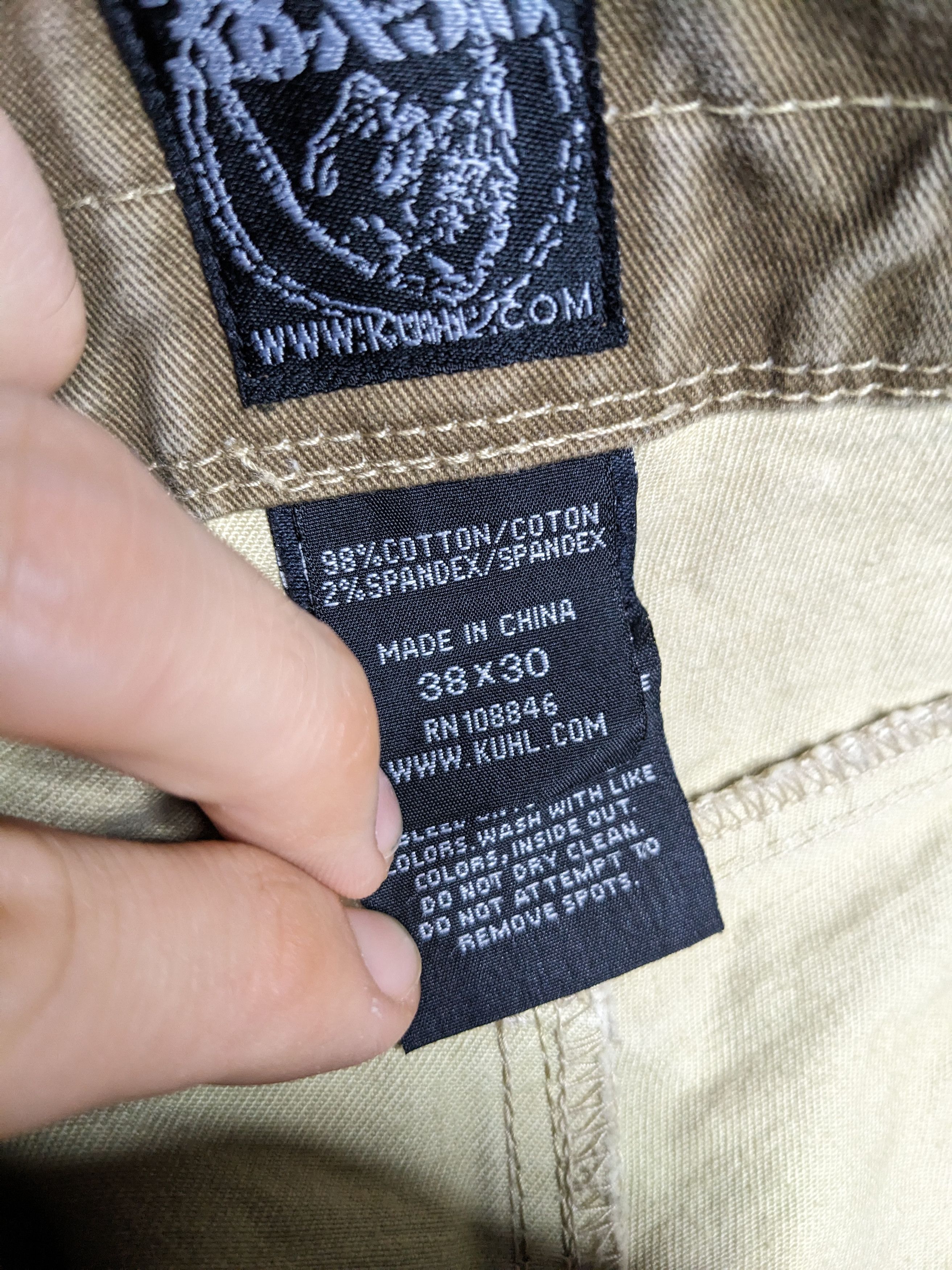 Kuhl Kuhl Rydr Pants Mens 38x30 Brown Vintage Patina Dye Hiking Size US 38 / EU 54 - 12 Thumbnail