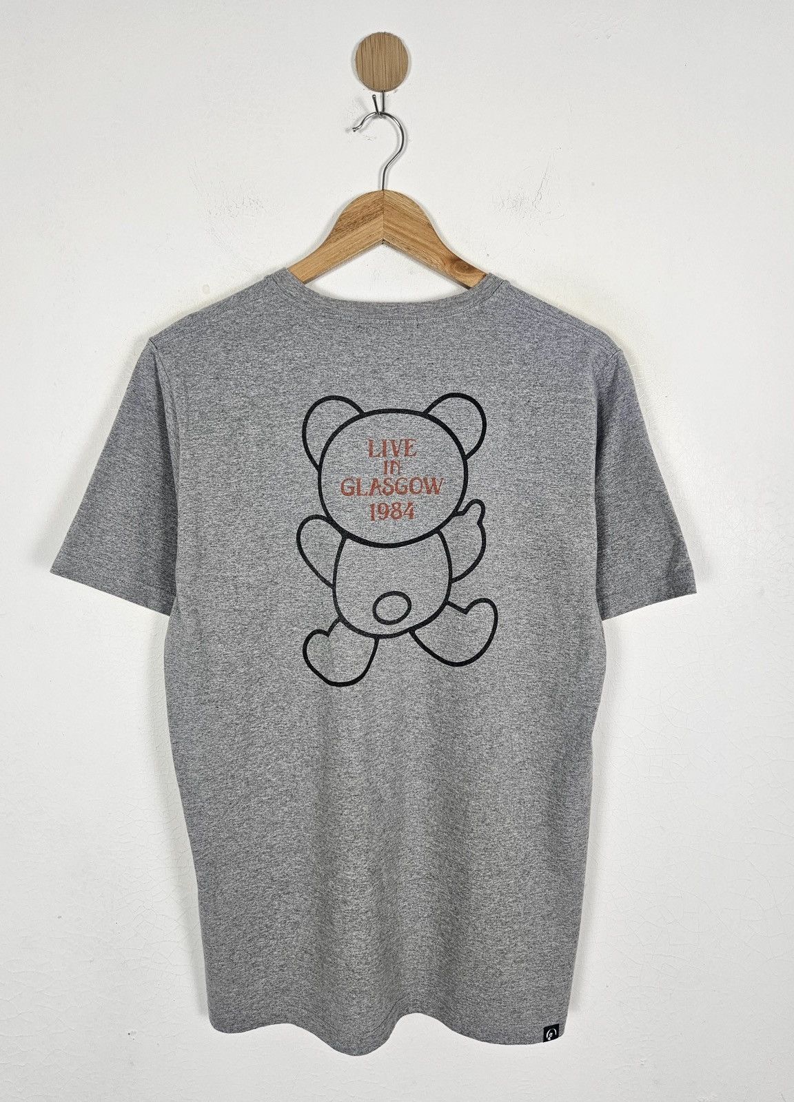 Hysteric Glamour Hysteric Glamour Bear Glasgow 1984 tee shirt Size US L / EU 52-54 / 3 - 2 Thumbnail