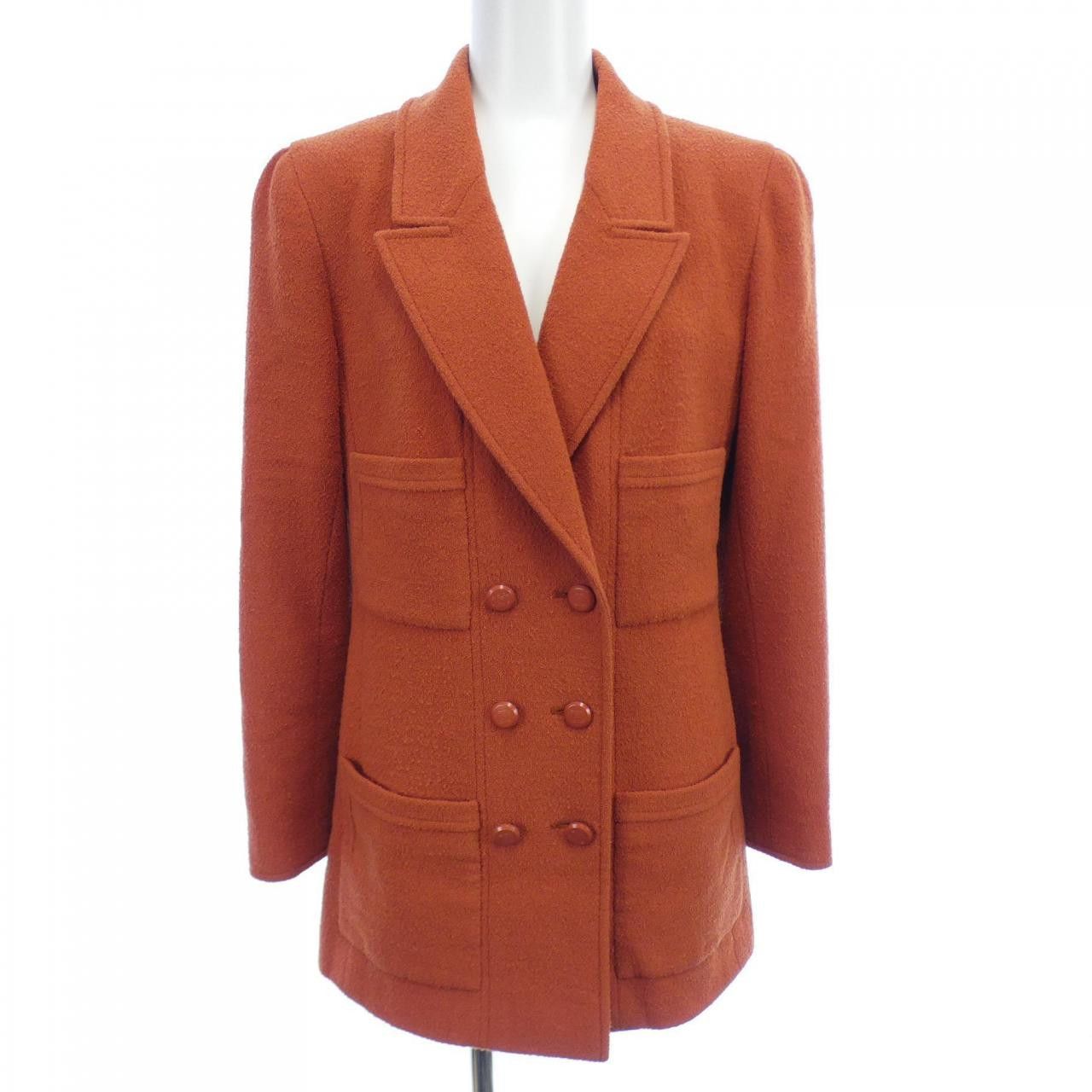 Chanel Chanel Chanel Jacket Cotton Outerwear P11565V06795 98A DUTY FREE for USA Size ONE SIZE - 1 Thumbnail
