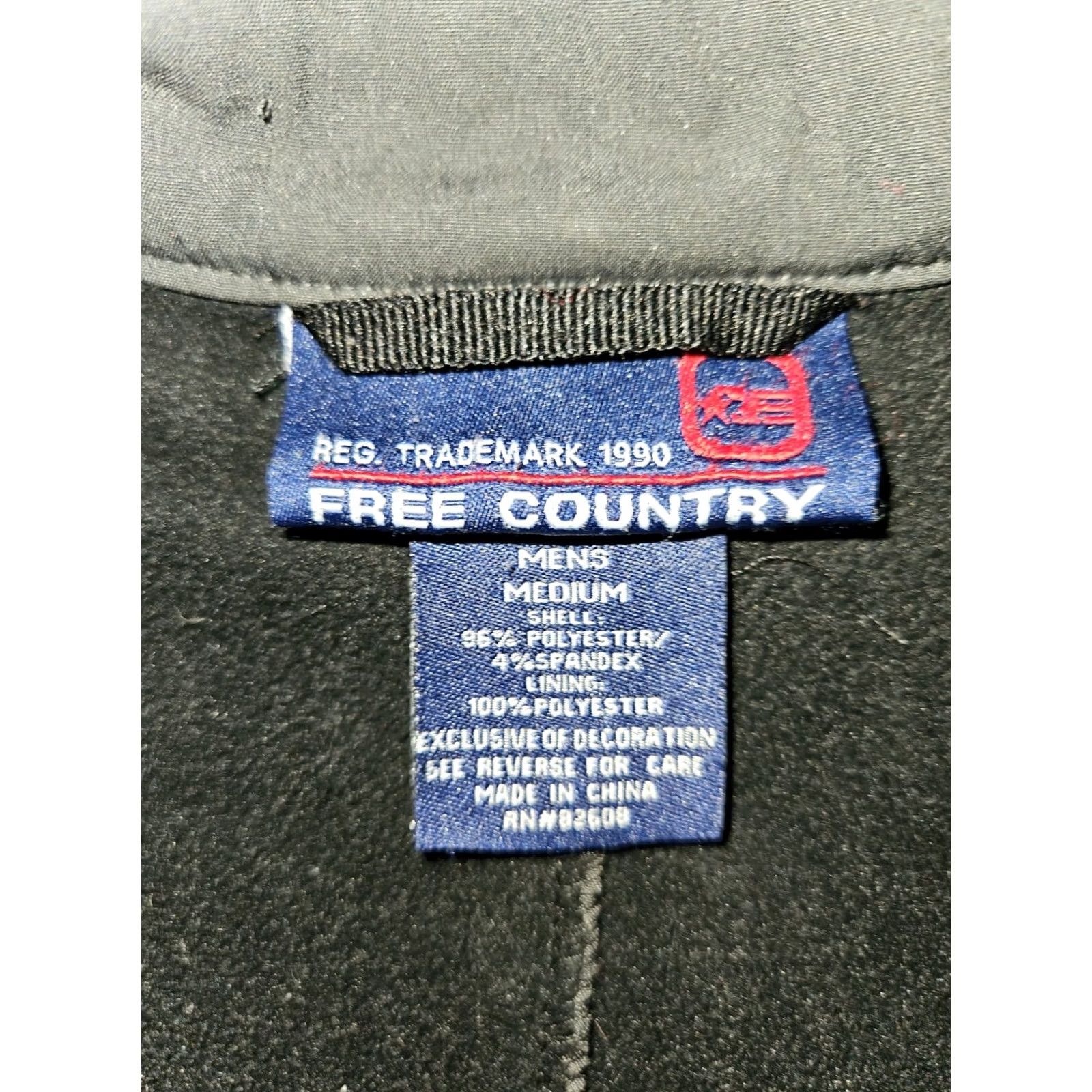 Free Country Free Country Vest Mens M Gray Men Full Zip Mock Neck Pockets Inside Pocket Size US M / EU 48-50 / 2 - 2 Thumbnail