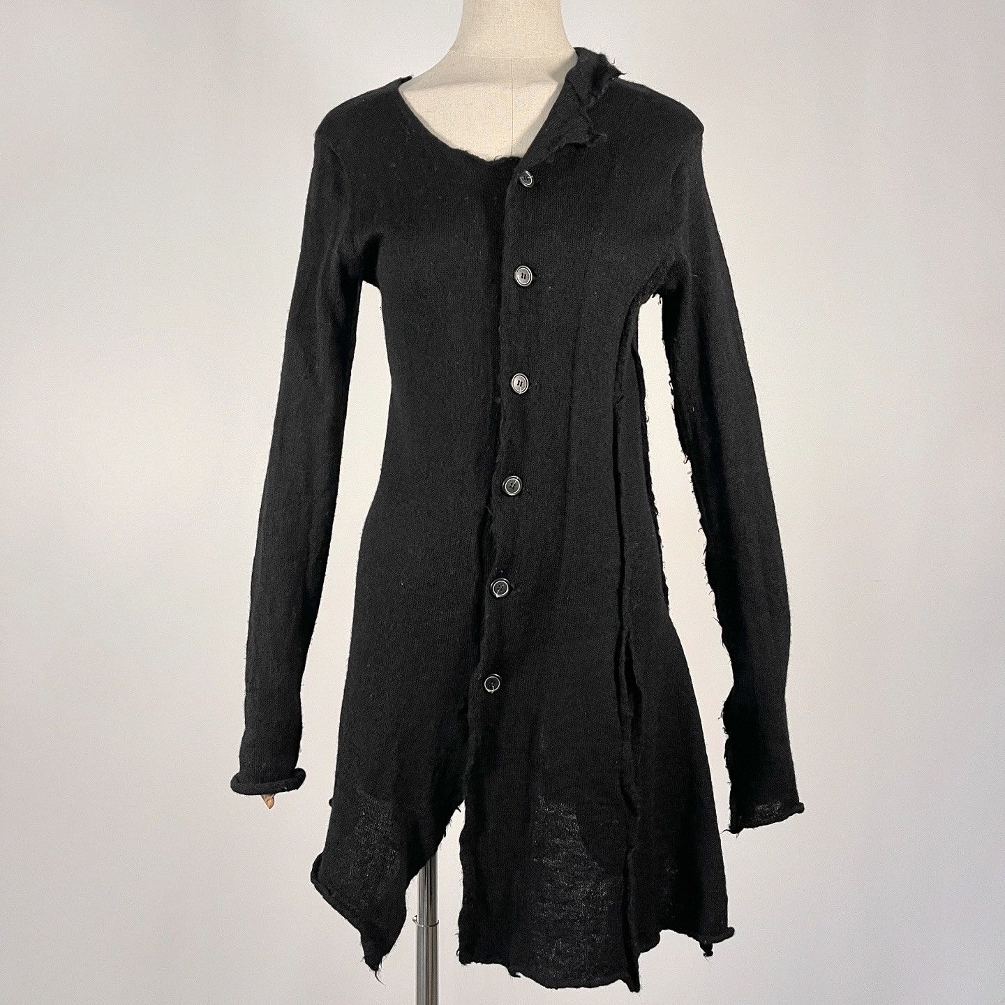 Rundholz RUNDHOLZ Black Wool Cardigan size S Size S / US 4 / IT 40 - 1 Thumbnail