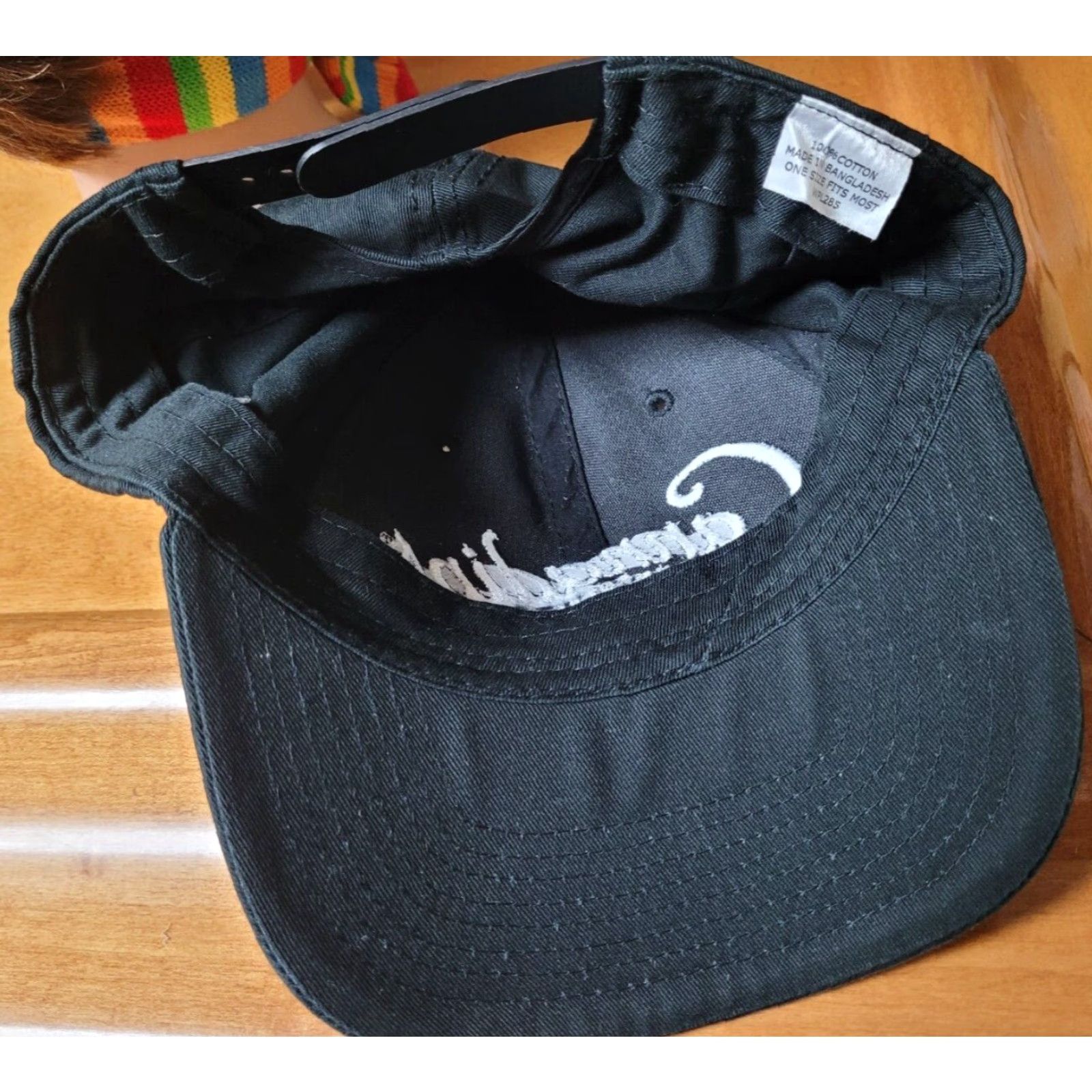 Vintage Cannadips Humboldt CA Adjustable Snapback Hat Cap CBD EBags Black Men Adjustable Cotton Solid Cannabis Style Snapback Mens Hat Size ONE SIZE - 4 Thumbnail
