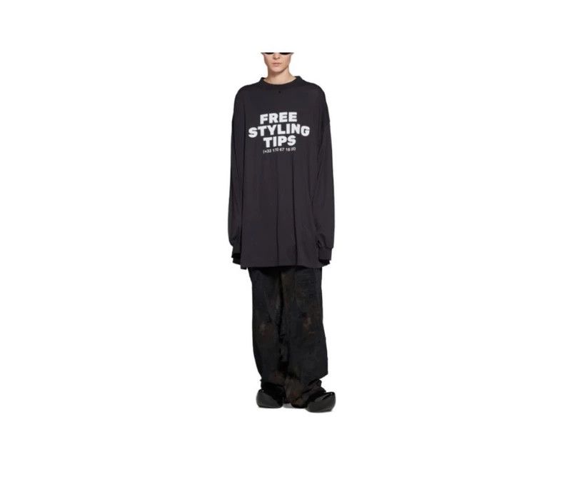 Balenciaga Balenciaga 23ss Show Phone FREE STYLING TIPS Long Sleeve 25 Size US S / EU 44-46 / 1 - 2 Thumbnail
