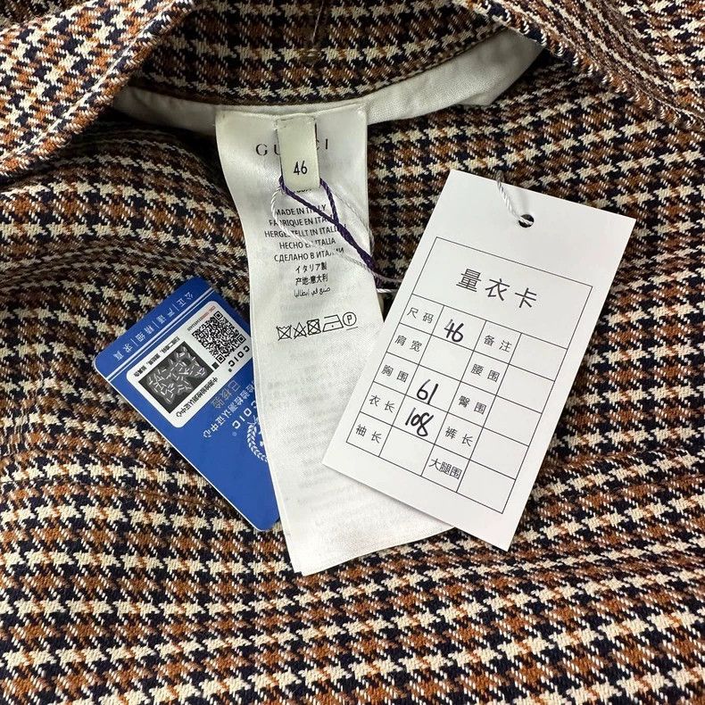 Gucci GucciClassic old flower full print logo double-sided long w Size US S / EU 44-46 / 1 - 7 Thumbnail