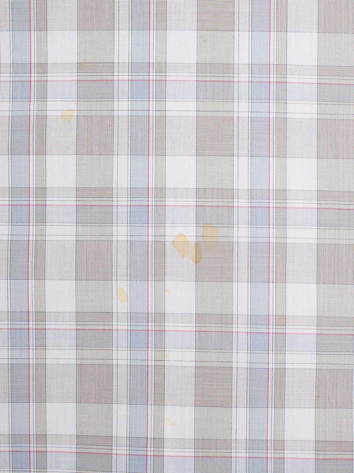 Brioni BRIONI Handmade Gray Plaid Cotton Dress Shirt L Size US L / EU 52-54 / 3 - 7 Thumbnail