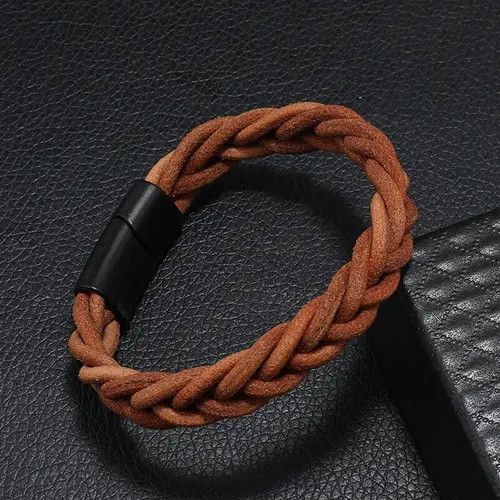 Jewelry Leather Rope Bracelet Size ONE SIZE - 1 Thumbnail