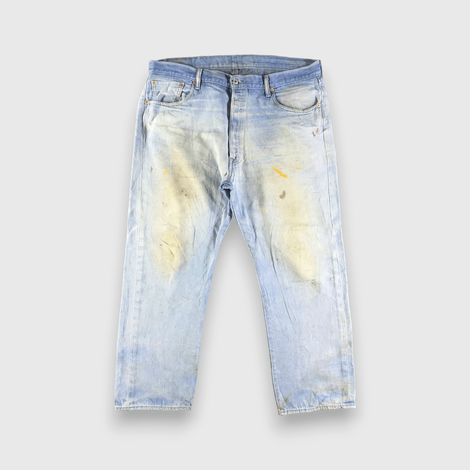 Levi's Vintage Blue Wash Levis 501 Jeans-J4400 Size US 40 / EU 56 - 1 Thumbnail