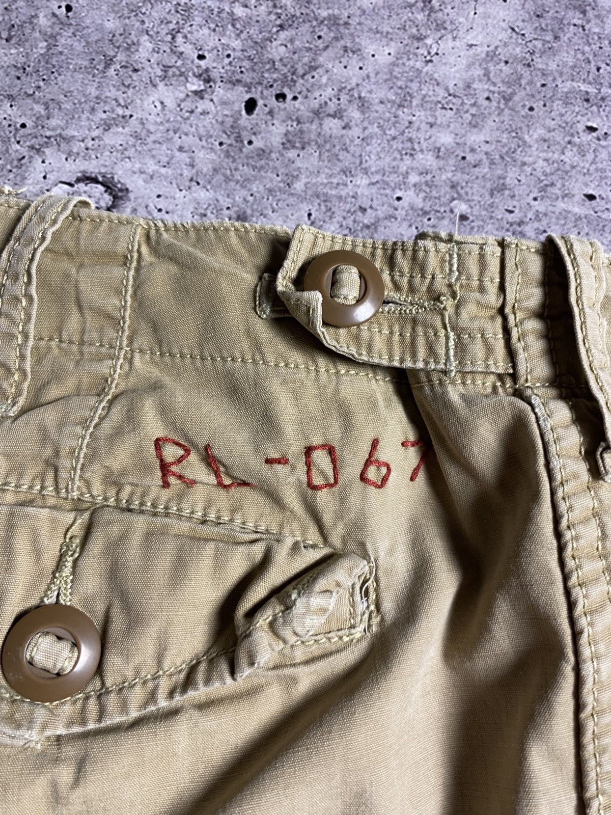 Vintage Vintage Polo Ralph Lauren Cargo Shorts Size US 34 / EU 50 - 7 Thumbnail