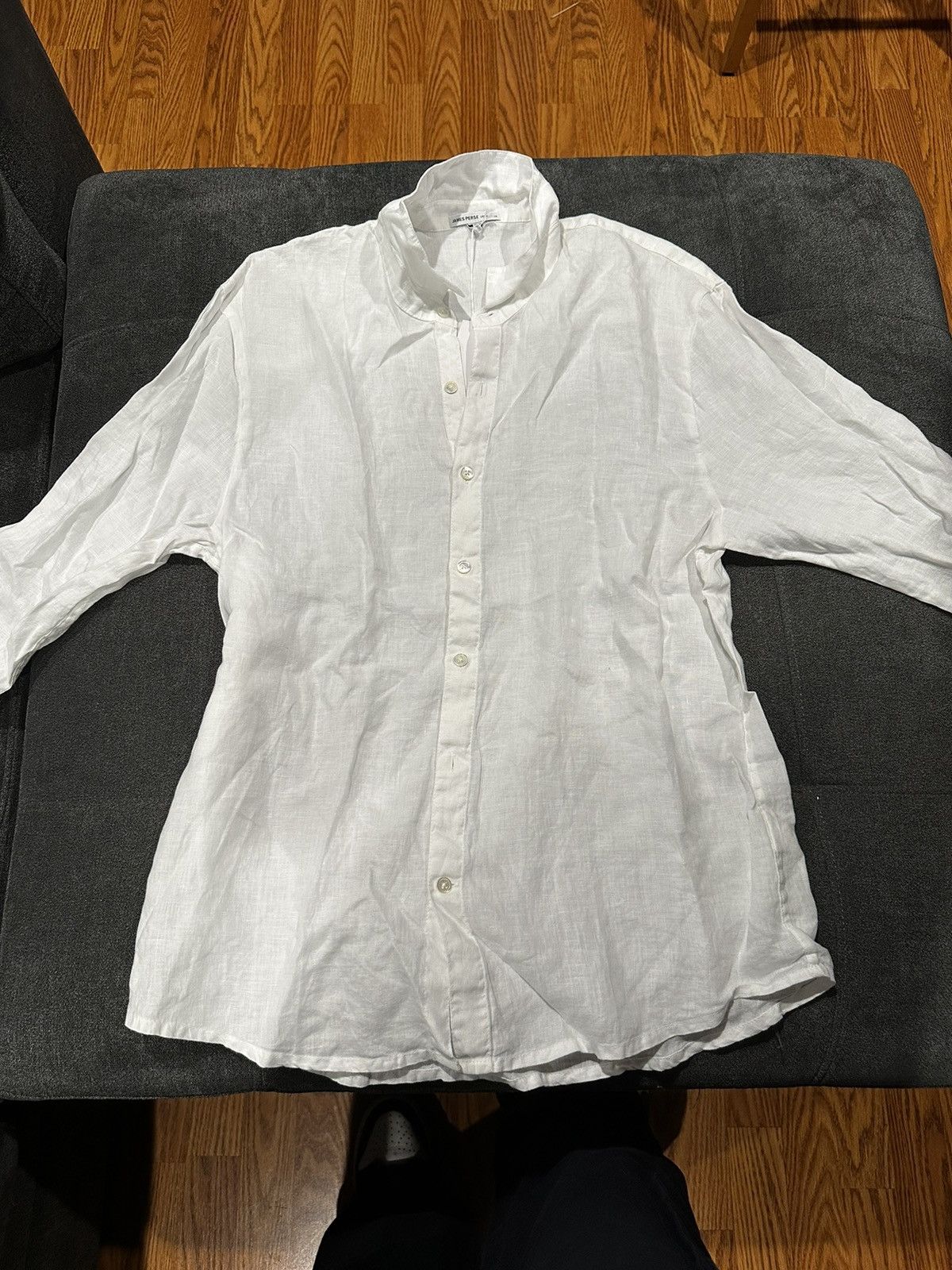 James Perse James Perez white button up Size XS / US 0-2 / IT 36-38 - 1 Thumbnail