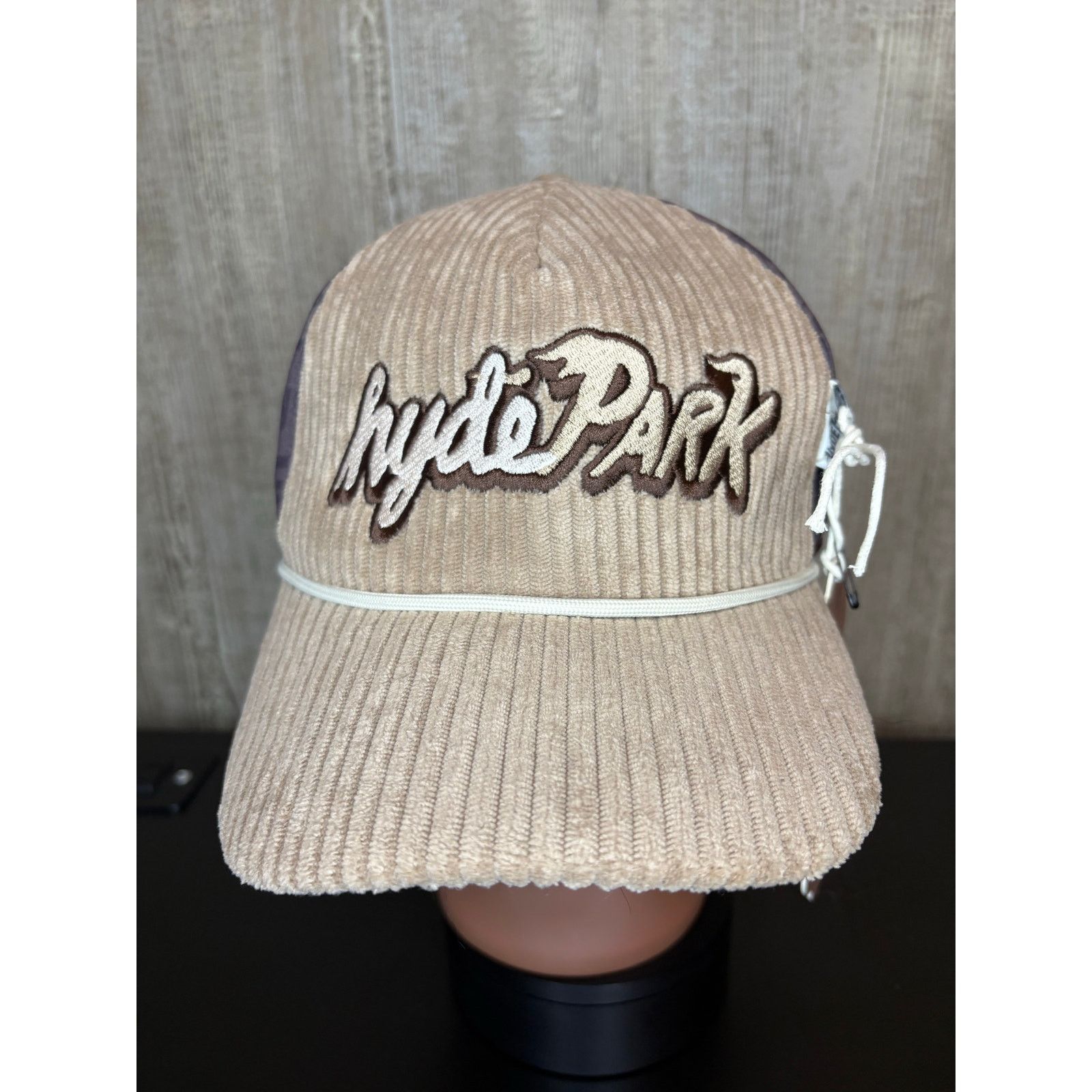 Other NWT in Bag, Mens Hyde Park Corduroy Trucker Hat (blk sand) Size ONE SIZE - 1 Thumbnail