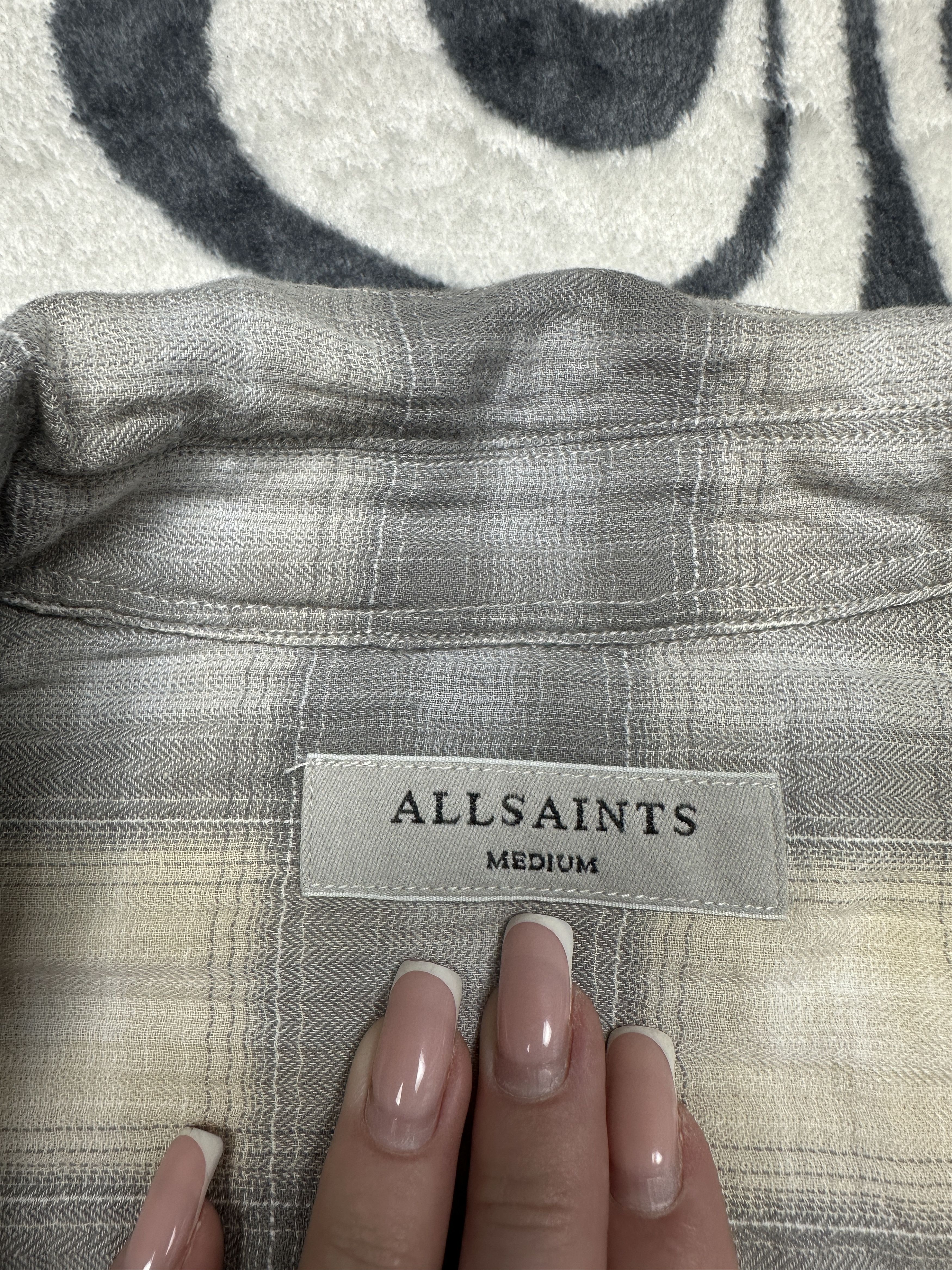 Allsaints Allsaints Halleck Mens Flannel Plaid Shirt Travis style Size US M / EU 48-50 / 2 - 3 Thumbnail