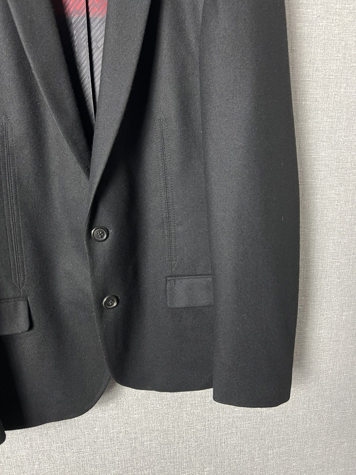 Hugo Boss Rare Hugo Boss Virgin Wool Designer Blaze Jacket Size 50 Size 40R - 6 Thumbnail