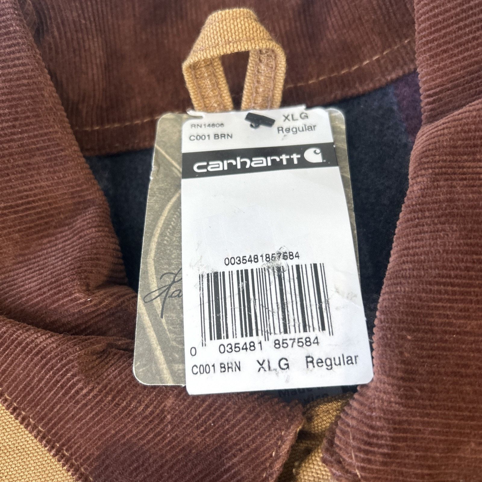 Carhartt Carhartt Detroit Chore Jacket Tall XL Wool Lined Worker Barn Size XL / US 12-14 / IT 48-50 - 5 Thumbnail